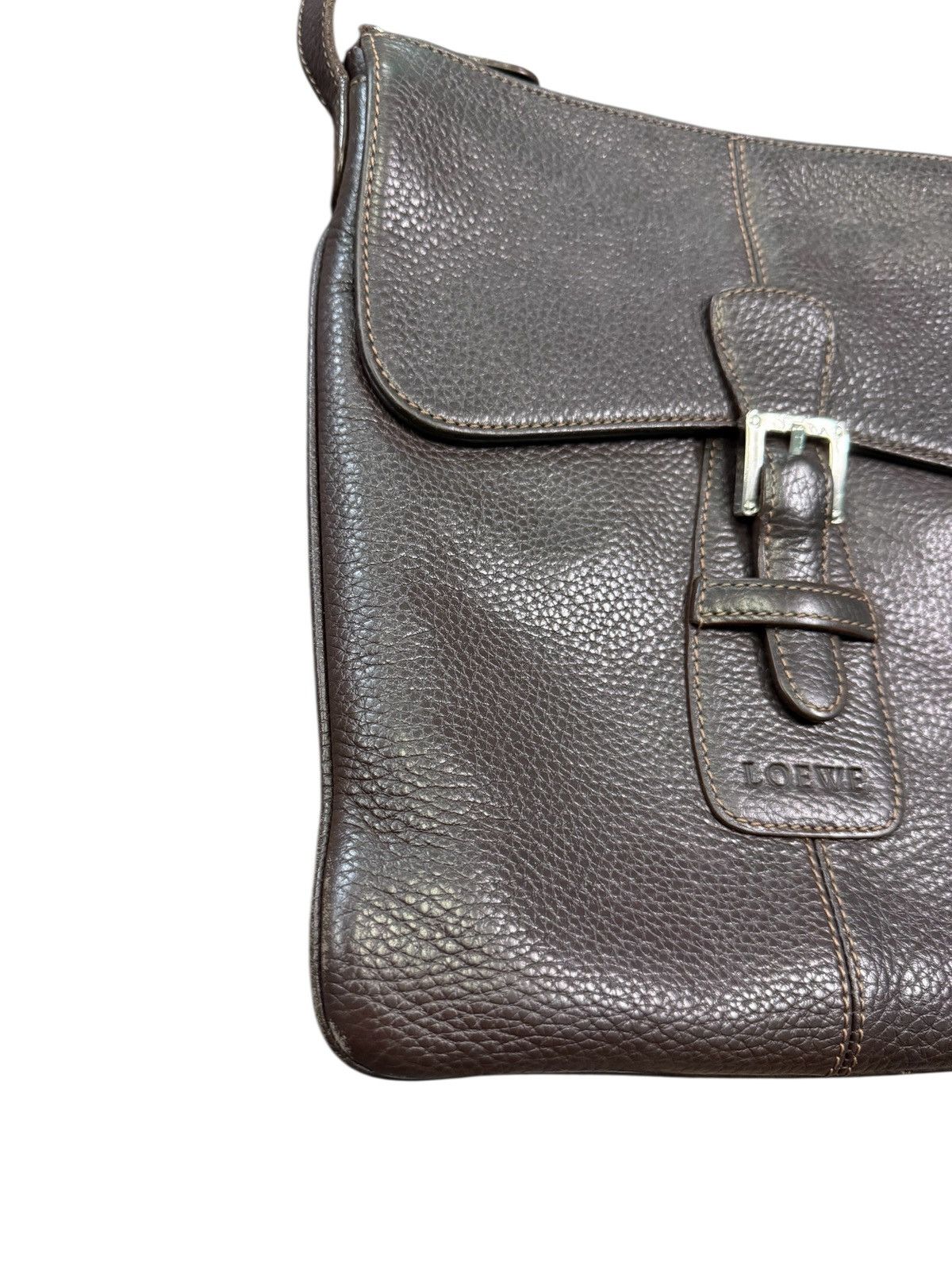 Loewe AUTHENTIC LOEWE LEATHER CROSSBODY BAG Size ONE SIZE - 3 Thumbnail