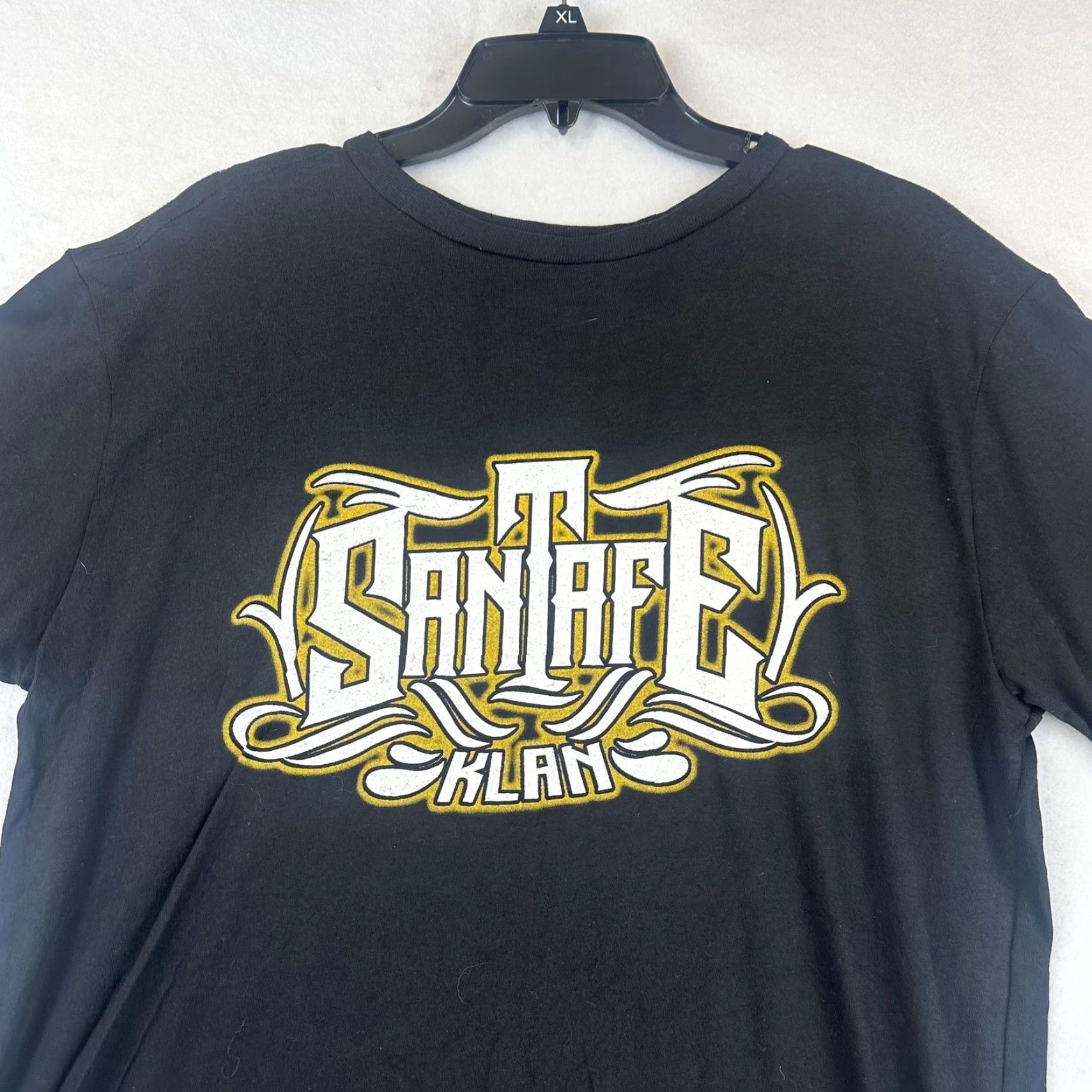 Glanshirt Santa Fe Klan Shirt Mens Extra Large Black Todo o Nada Tour Concert Hip Hop Tee Size US M / EU 48-50 / 2 - 4 Thumbnail