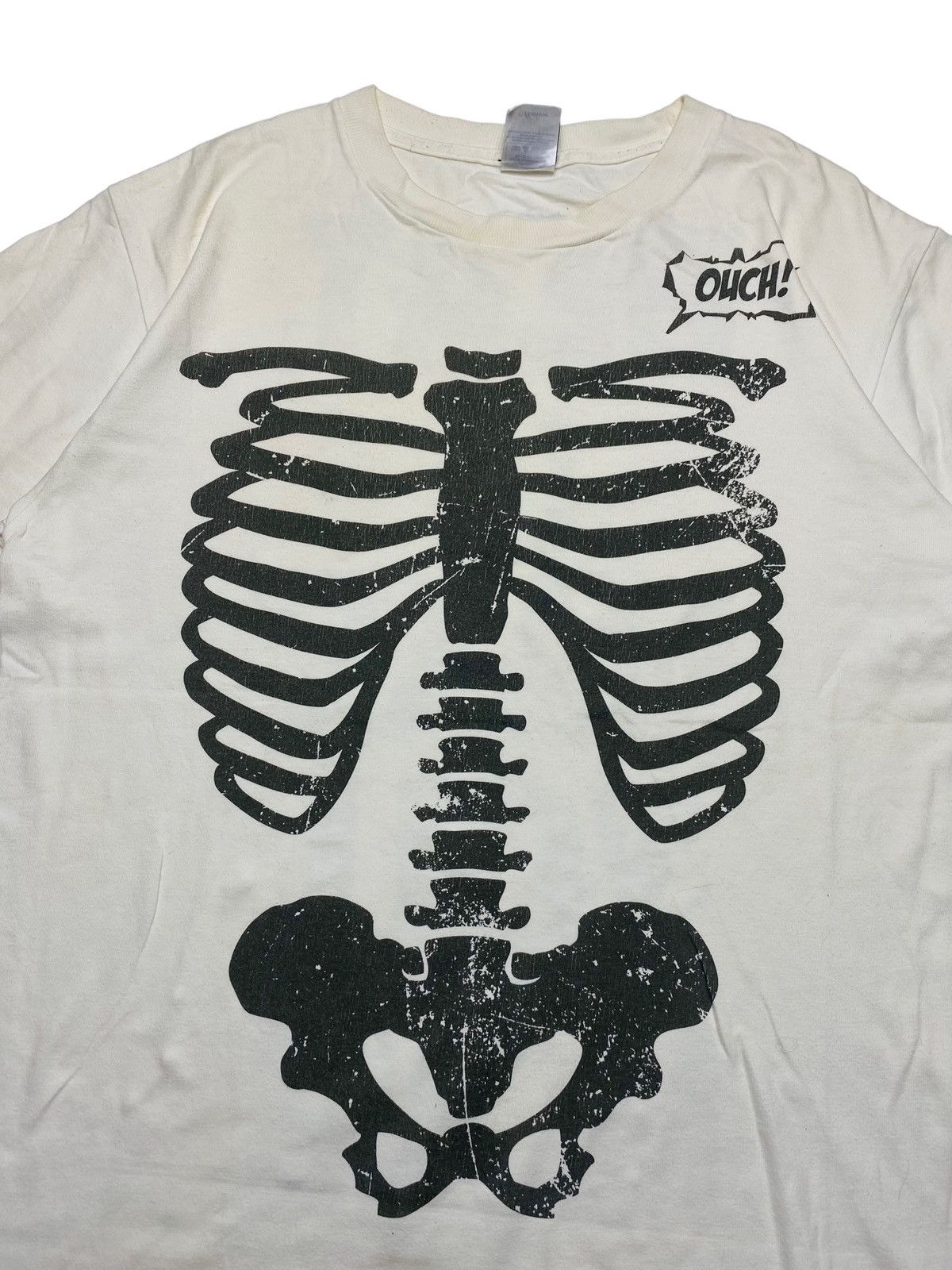 Japanese Brand 2000s Skeleton Rave T-shirt Size US M / EU 48-50 / 2 - 3 Thumbnail