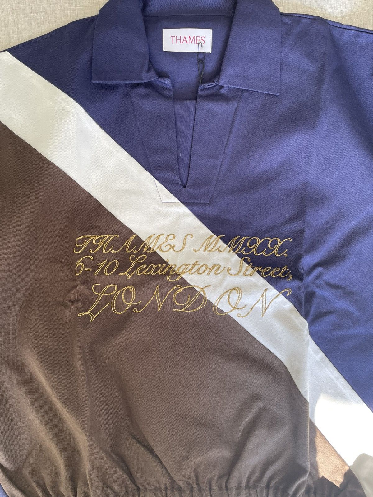 Thames × Thames MMXX. THAMES MMXX - EMBROIDERED FIELD SHIRT Size US L / EU 52-54 / 3 - 2 Thumbnail