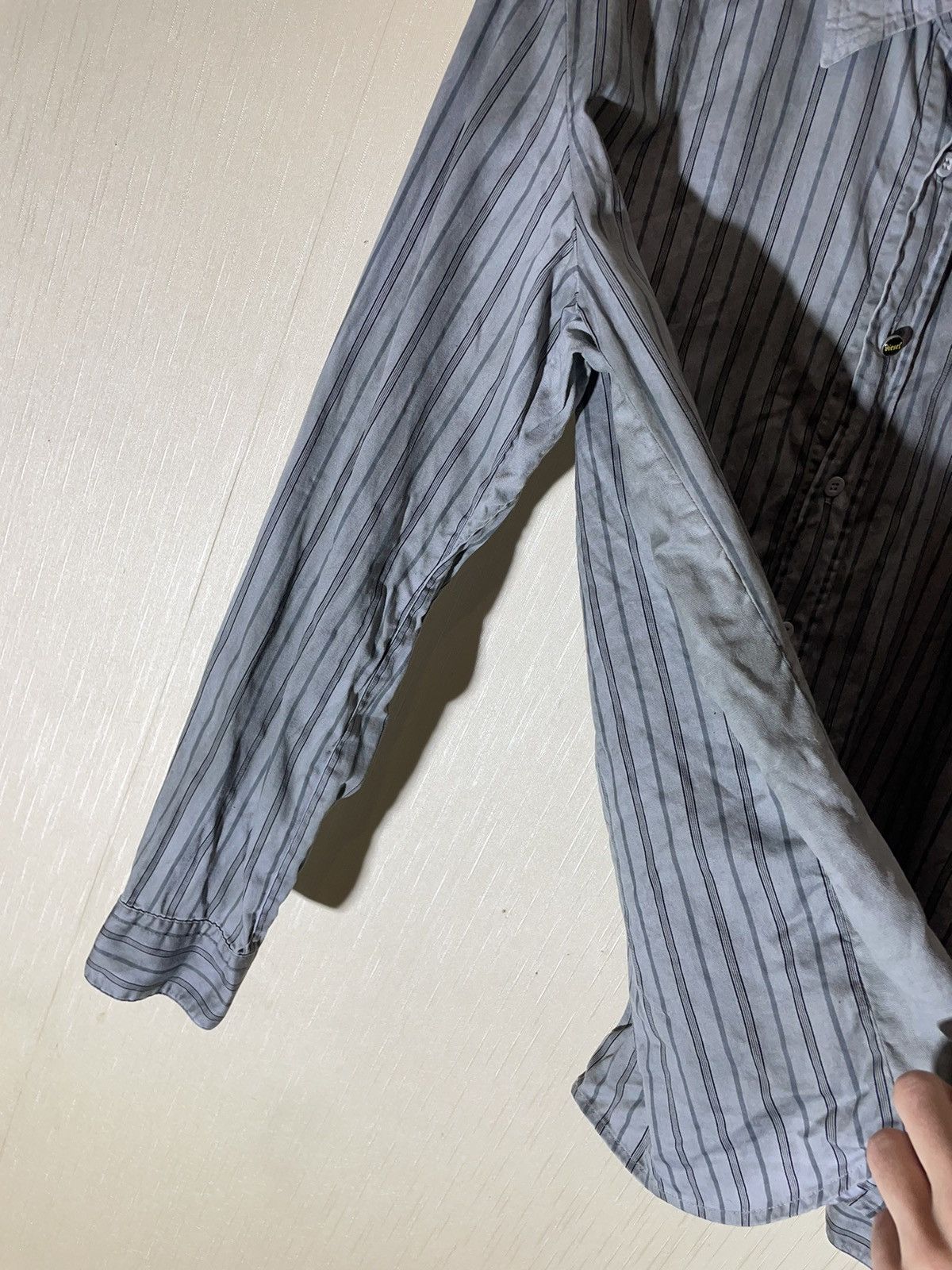 Diesel × Vintage Diesel vintage y2k shirt 90s Size US L / EU 52-54 / 3 - 9 Thumbnail