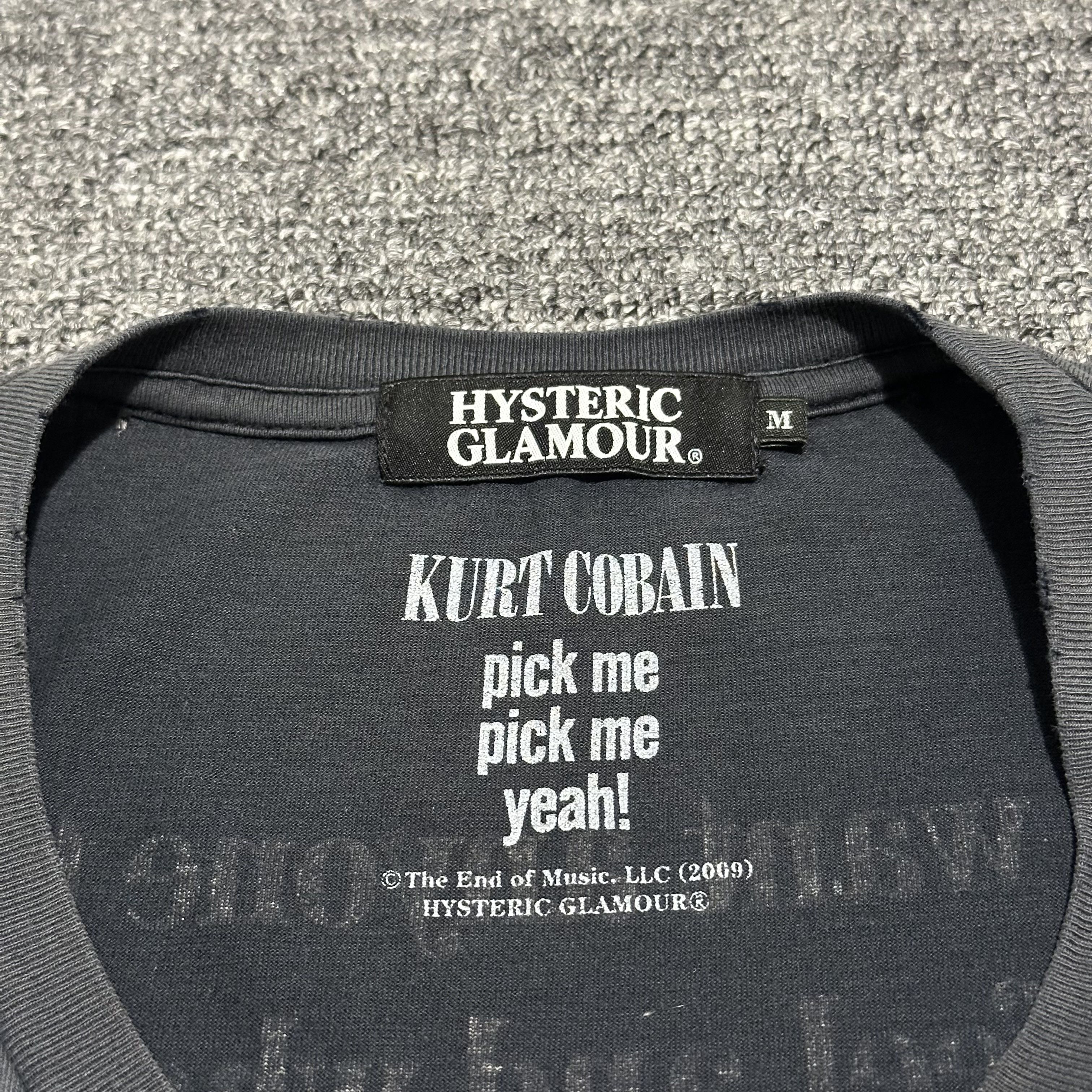 Hysteric Glamour Hysteric Glamour x Kurt Cobain Distressed Tee Size US L / EU 52-54 / 3 - 4 Thumbnail