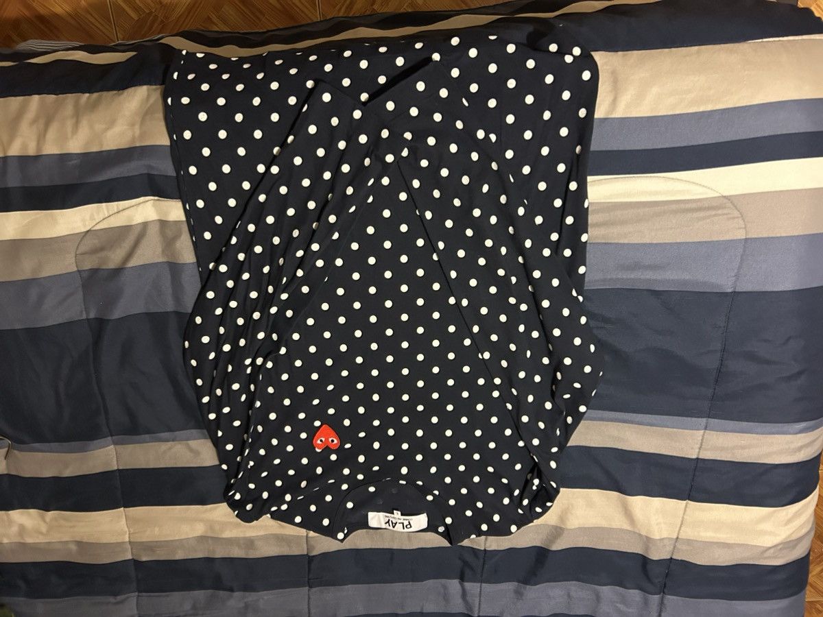 Comme des Garcons Comme des garçons play polka dot t shirt Size US L / EU 52-54 / 3 - 1 Thumbnail