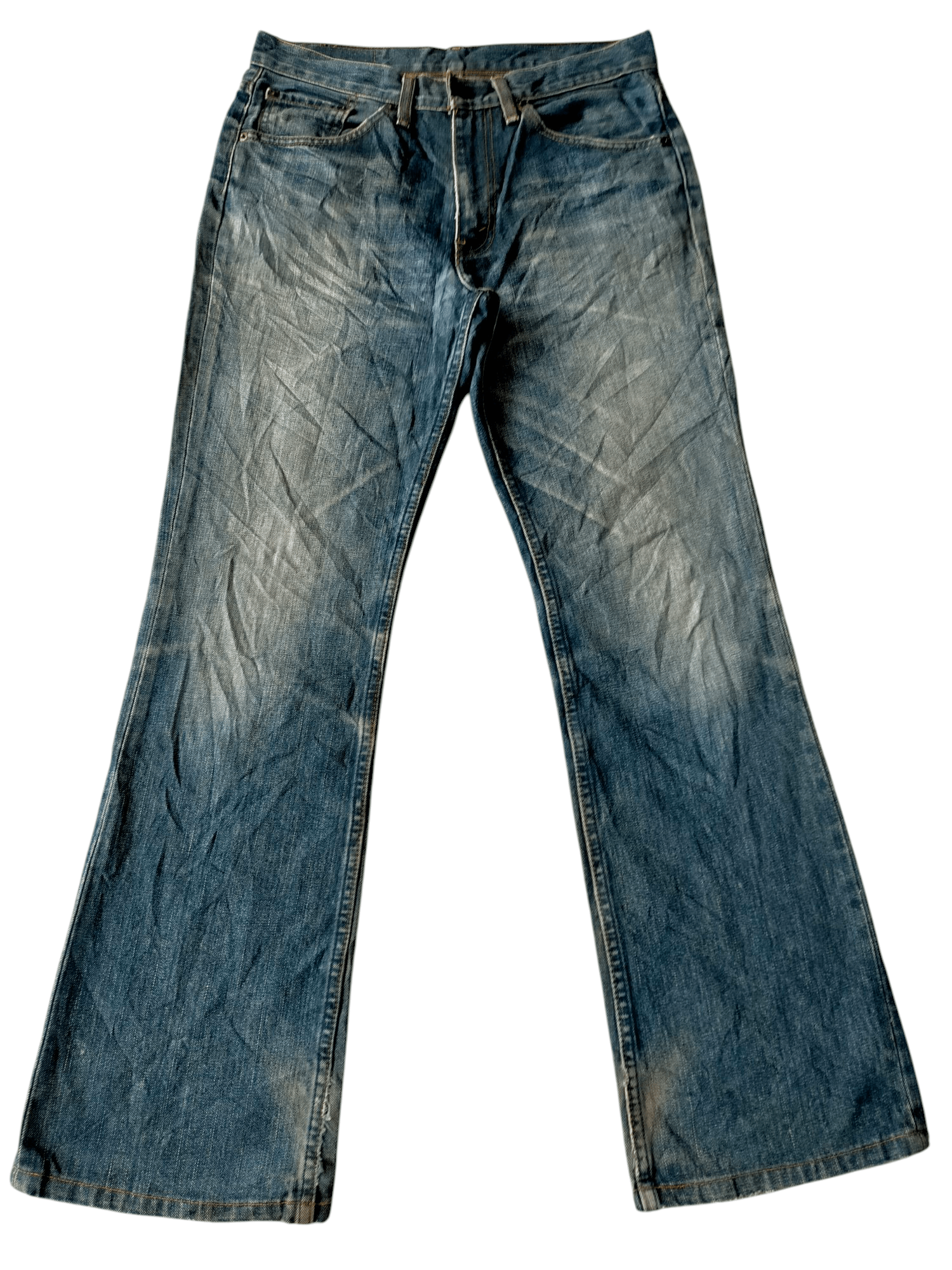 Levi's Japanese 🇯🇵 Flare Jeans Levis 517 Boot cut Denim Size US 32 / EU 48 - 2 Thumbnail