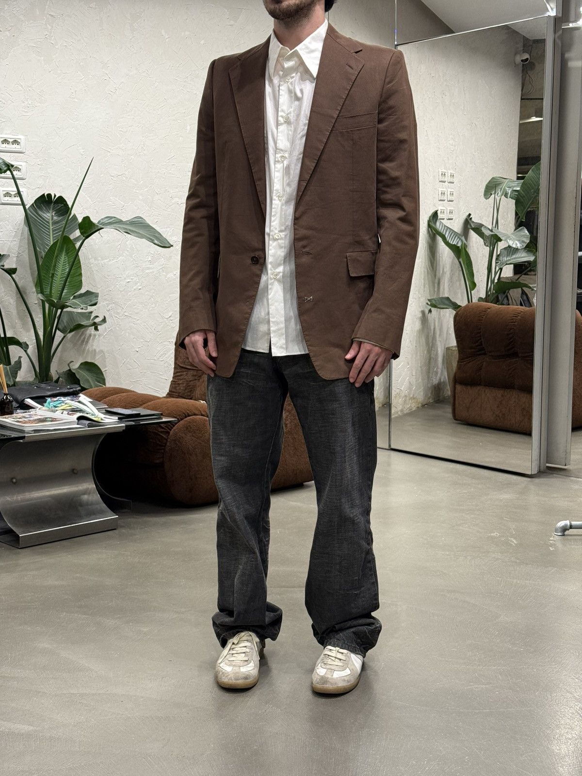 Carol Christian Poell S/S2001 Carol Christian Poell overlock artisanal blazer Size 50R - 3 Thumbnail