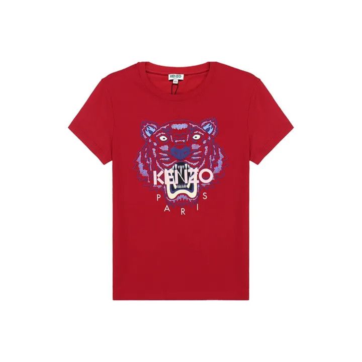 Kenzo KENZO Red Tiger Graphic Short Sleeve T-Shirt 0079 Size M / US 6-8 / IT 42-44 - 1 Thumbnail