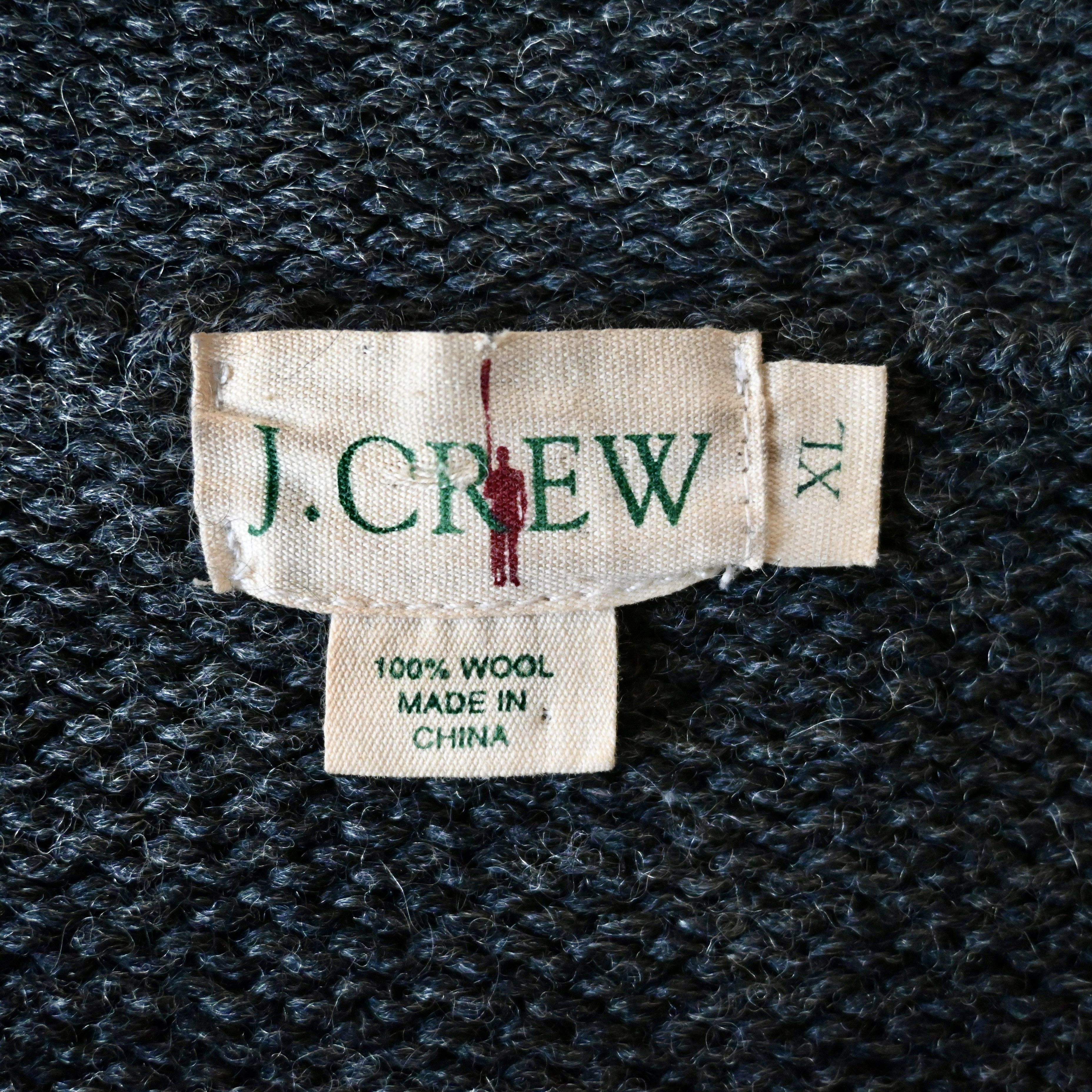 J.Crew Vintage 1990s J.Crew curly edge chunky sweater Size US XL / EU 56 / 4 - 12 Thumbnail