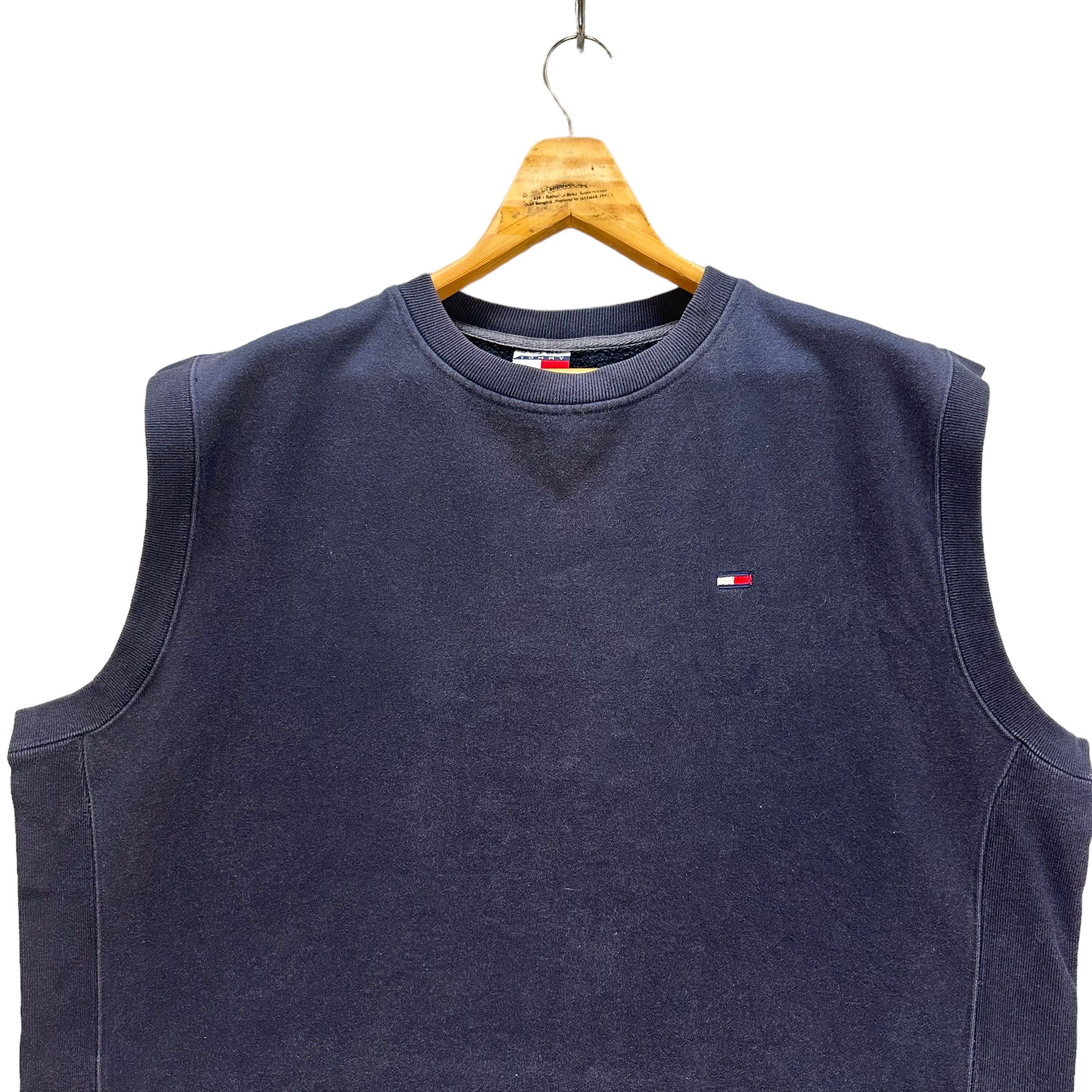 Tommy Hilfiger VINTAGE TOMMY JEANS SLEEVELESS SWEATER #8486-011 Size US XL / EU 56 / 4 - 2 Thumbnail