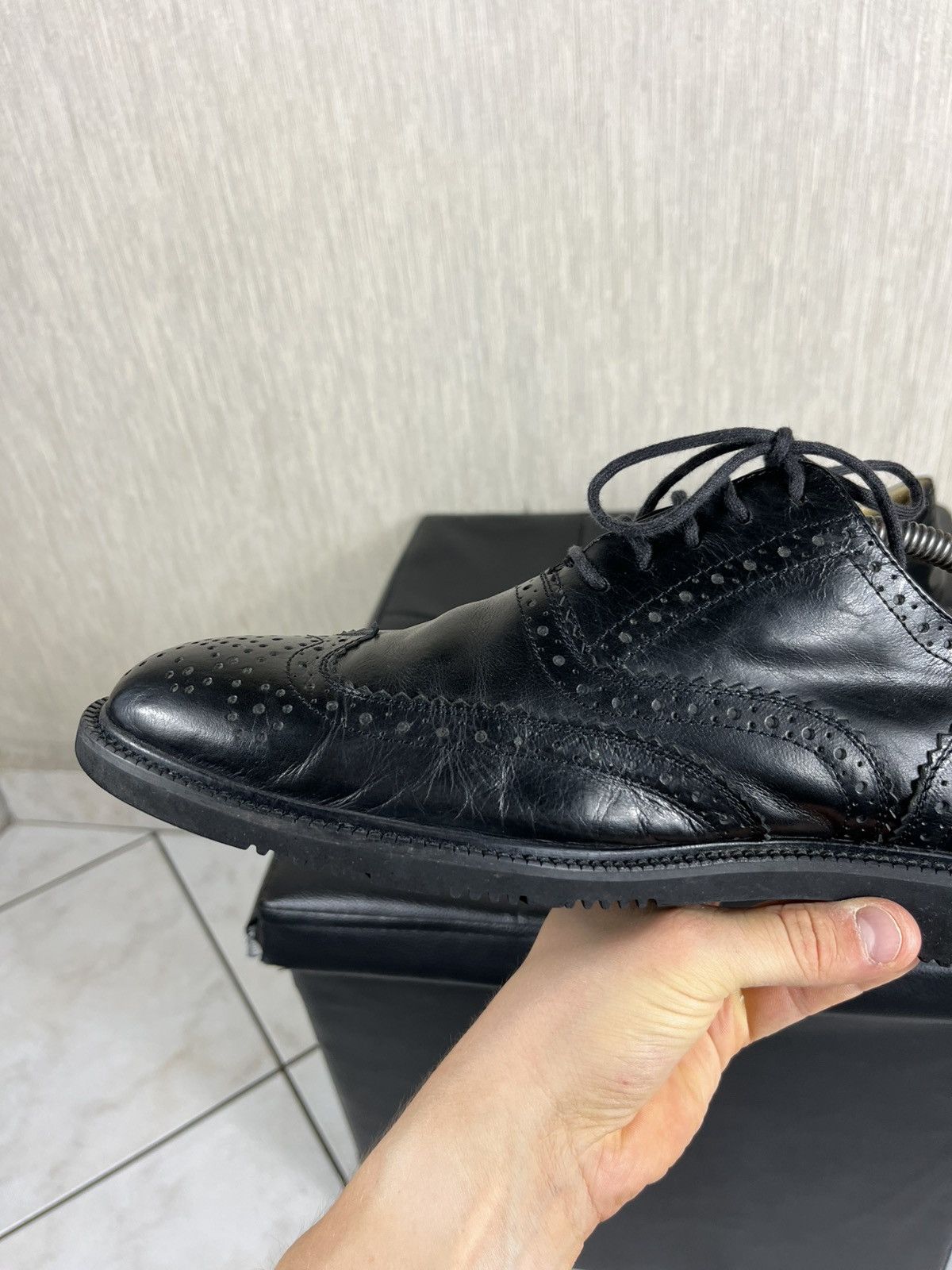 Hugo Boss Vintage Hugo Boss leather casual shoes avant garde classic Size US 9 / EU 42 - 10 Thumbnail