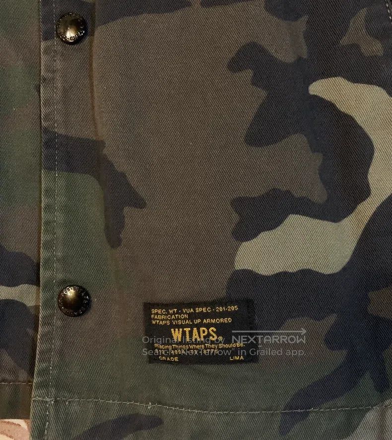 Wtaps Wtaps Camouflage Coach Jacket Size US L / EU 52-54 / 3 - 2 Thumbnail