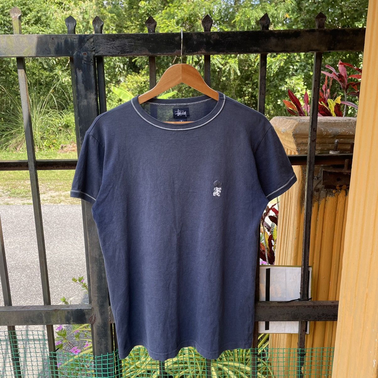 Stussy 🔥Vintage 90s Stussy Embroidered Small Logo Skateboard Tee Size US M / EU 48-50 / 2 - 1 Thumbnail