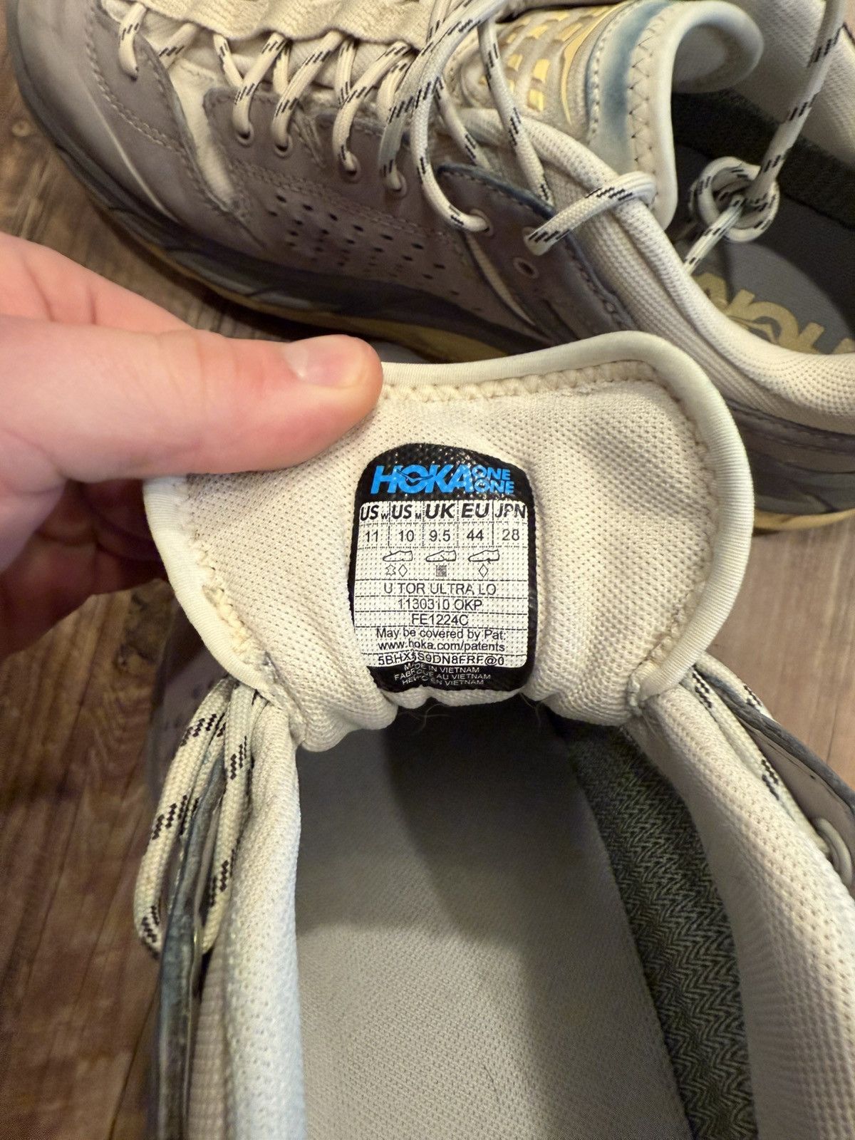 Hoka Hoka tor ultra lo (oat milk opal) Size US 10.5 / EU 43-44 - 7 Thumbnail