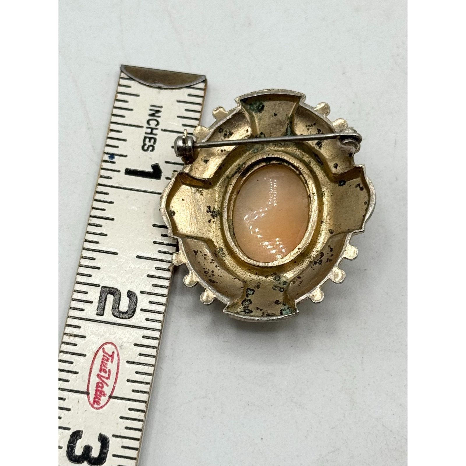 Vintage Vintage estate shell cameo brooch pin Size ONE SIZE - 5 Thumbnail