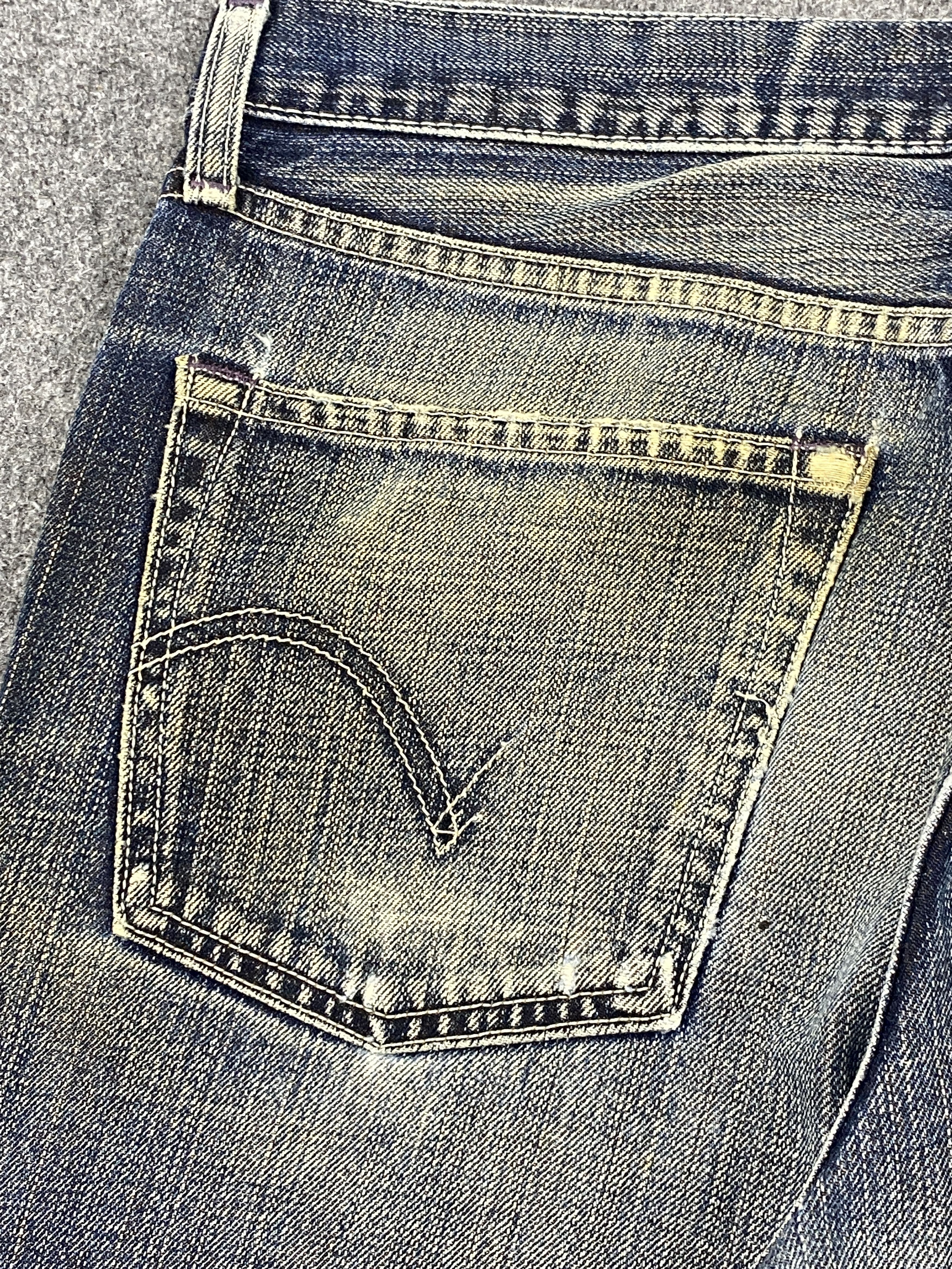 Levi's vintage Levis 507 Flared Bootcut Jeans DP2822 Size US 31 - 14 Thumbnail