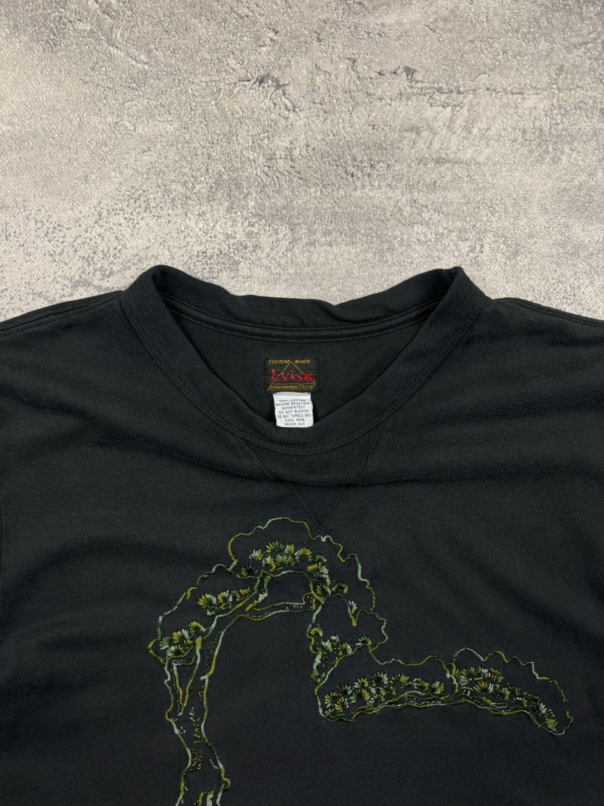 Evisu Evisu heritage T-shirt big logo vintage Japanese brand Size US XXL / EU 58 / 5 - 5 Thumbnail