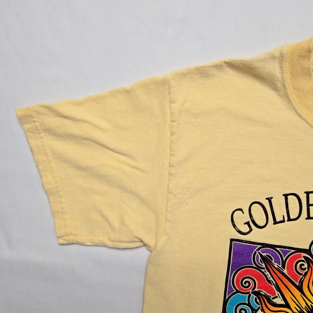 Vintage Vintage Golden Nugget Summer Shirt Sun Graphic Yellow S Tee Size US S / EU 44-46 / 1 - 5 Thumbnail
