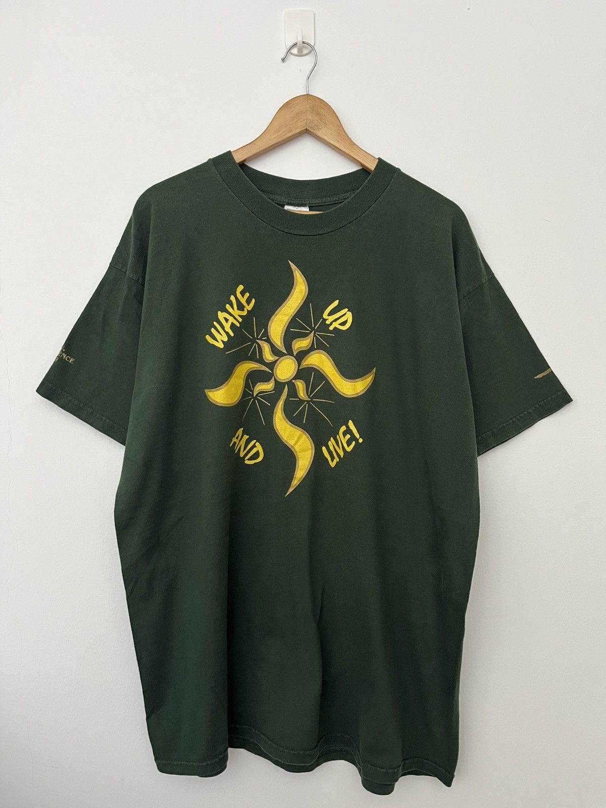 Vintage Vintage Bob Marley Wake Up And Live T Shirt Size US XXL / EU 58 / 5 - 1 Thumbnail