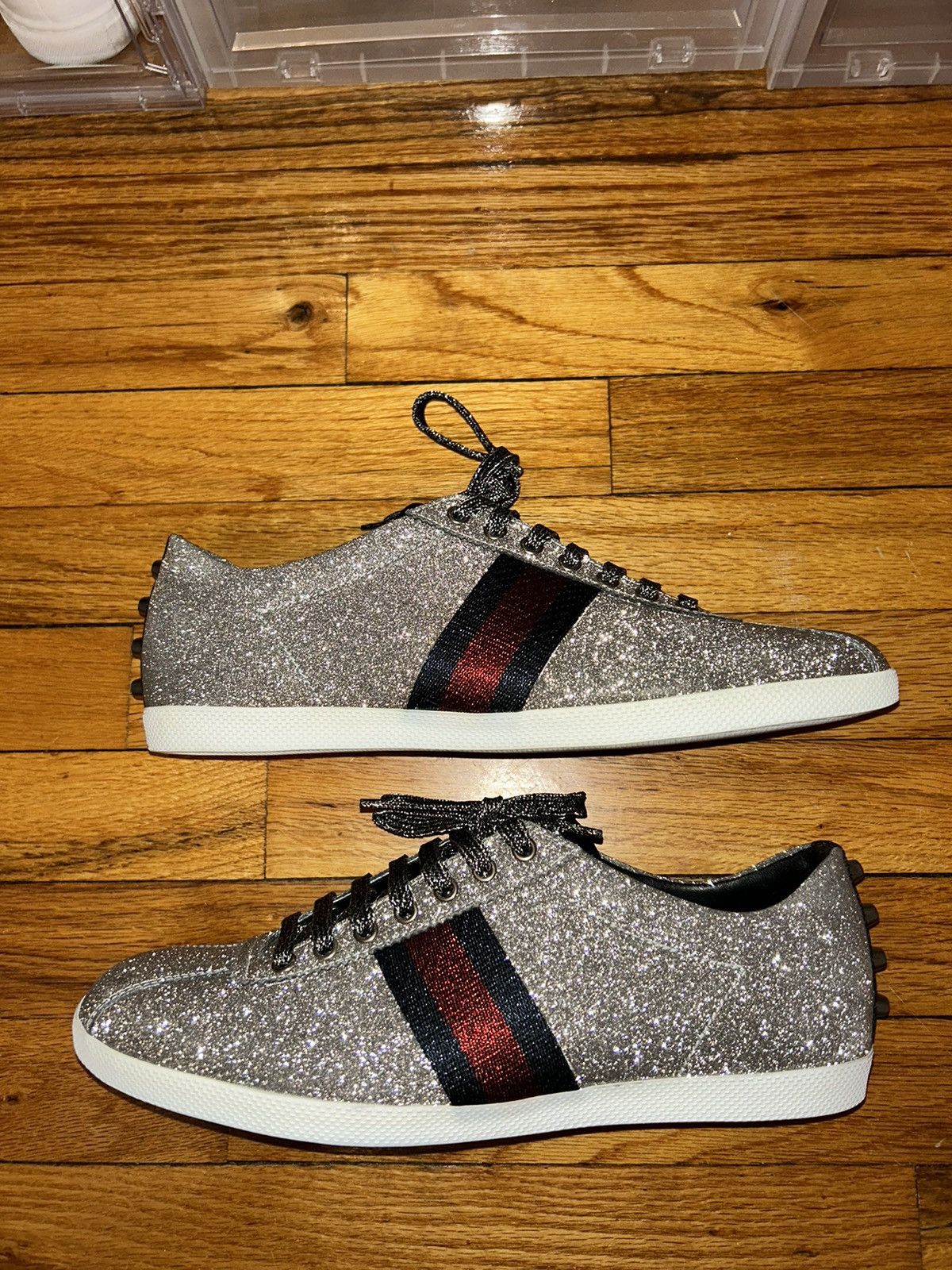 Gucci Gucci Bambi Web Sneakers Size 10 Size US 10 / EU 43 - 6 Thumbnail
