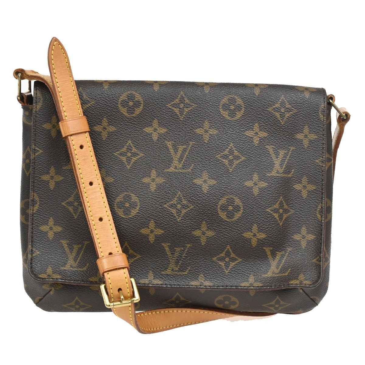 Louis Vuitton Louis Vuitton Musette Tango Handbag Monogram Canvas Size ONE SIZE - 1 Thumbnail