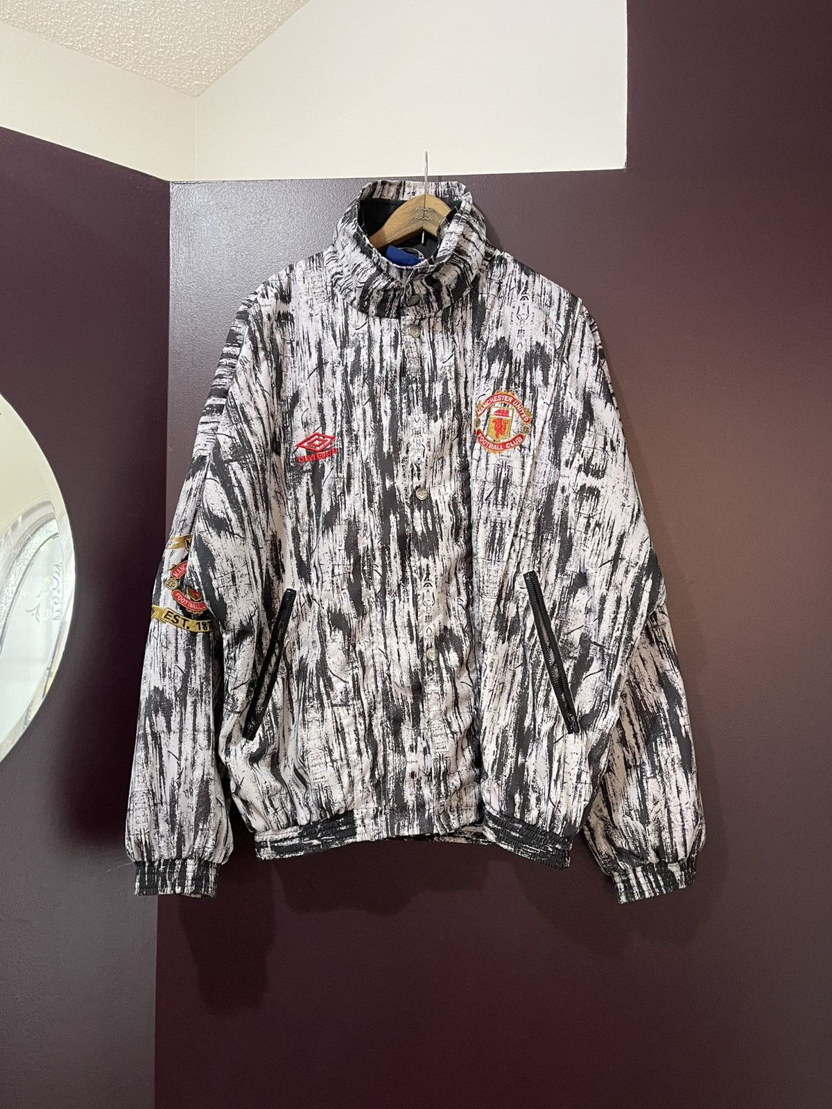 Umbro × Vintage 1992/93 Manchester United Umbro Jacket Size US L / EU 52-54 / 3 - 1 Thumbnail