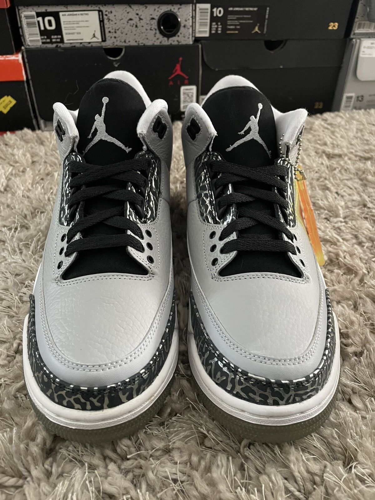 Jordan Brand Jordan 3 Wolf Grey Size US 8.5 / EU 41-42 - 4 Thumbnail