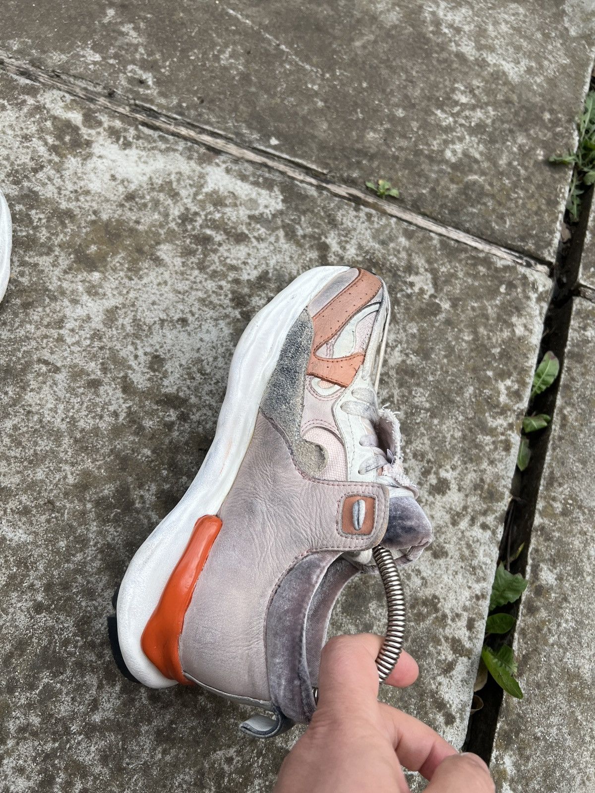 Other Rebecca White Leather Sneakers Size US 7 / IT 37 - 5 Thumbnail