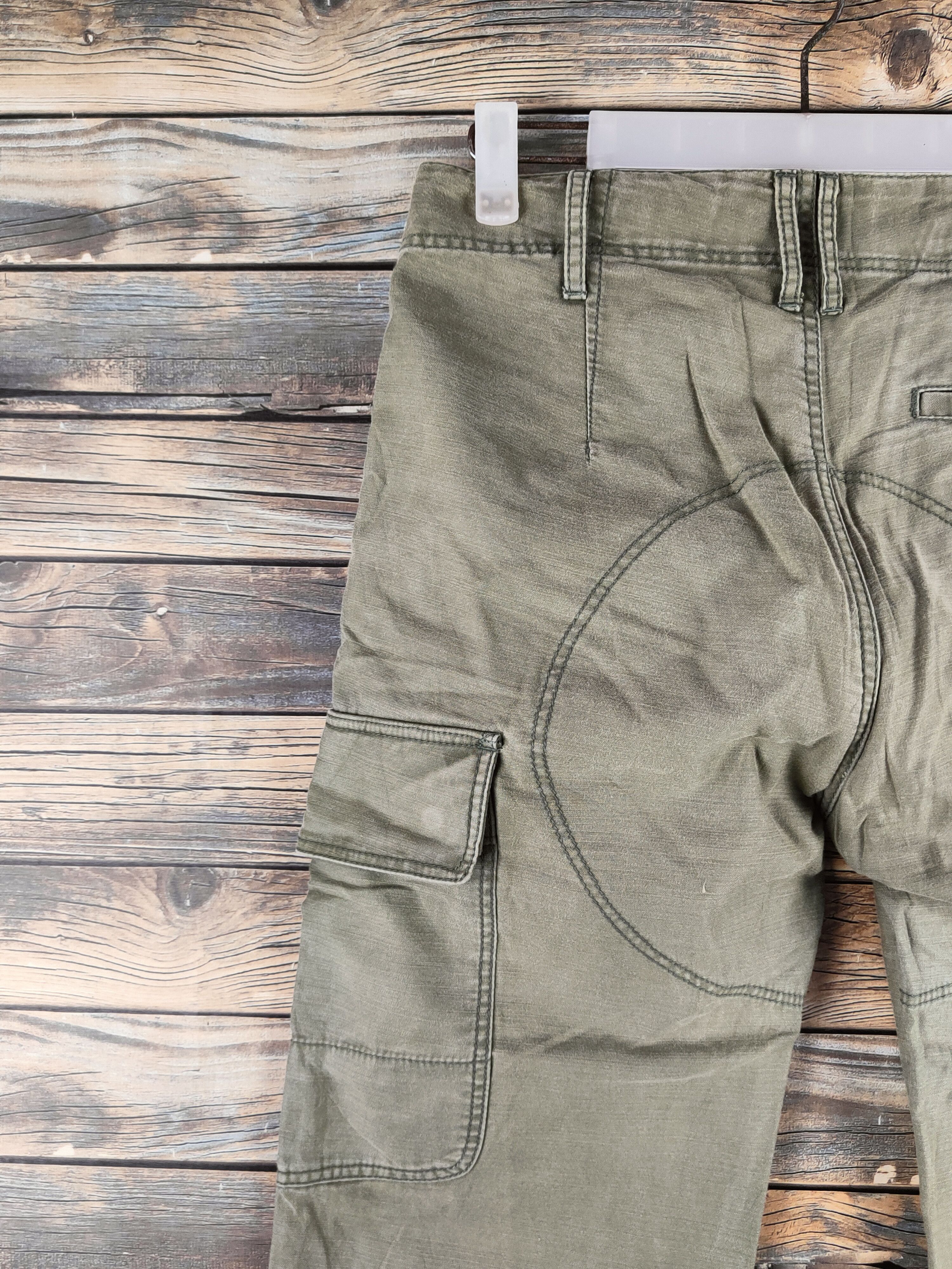 Japanese Brand DL Framework Army Green Multipocket Cargo Pants #46-880 Size US 29 - 9 Thumbnail