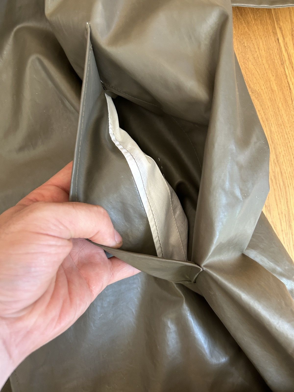Calvin Klein 205W39NYC × Raf Simons Canceled AW19 Production Sample Military Trench Coat Size US M / EU 48-50 / 2 - 4 Thumbnail