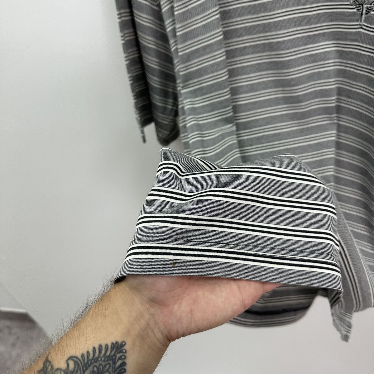 Vintage Vintage 90s Carlo Colucci Sports embroidered striped tee y2k Size US XL / EU 56 / 4 - 7 Thumbnail