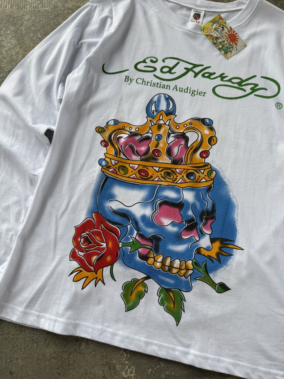 Ed Hardy Y2k Ed Hardy Long Sleeve Shirt Size US M / EU 48-50 / 2 - 2 Thumbnail