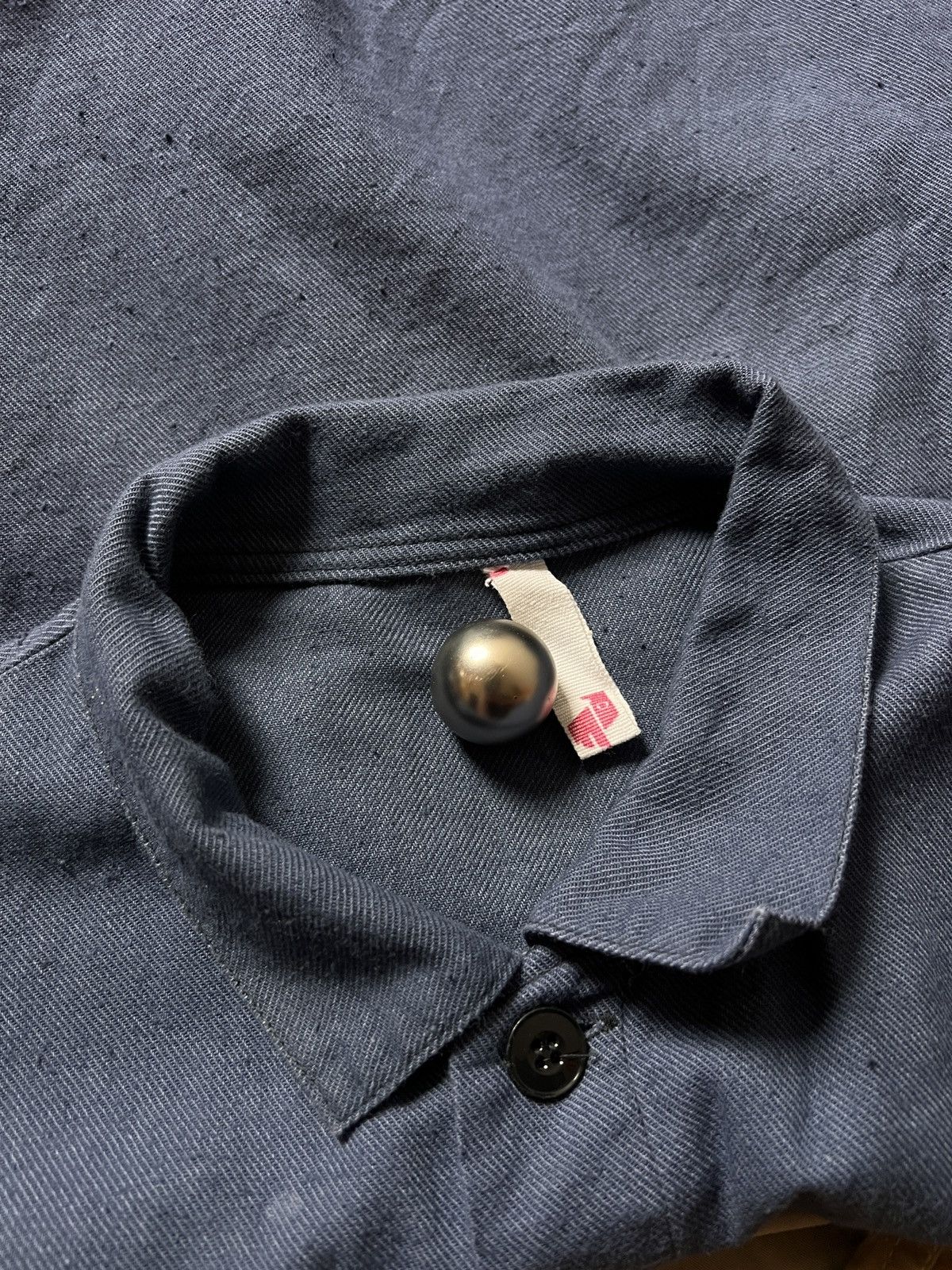 Le Laboureur Vintage 50s Laboureur Chore Light Jacket Workwear Shirt Size US L / EU 52-54 / 3 - 8 Thumbnail