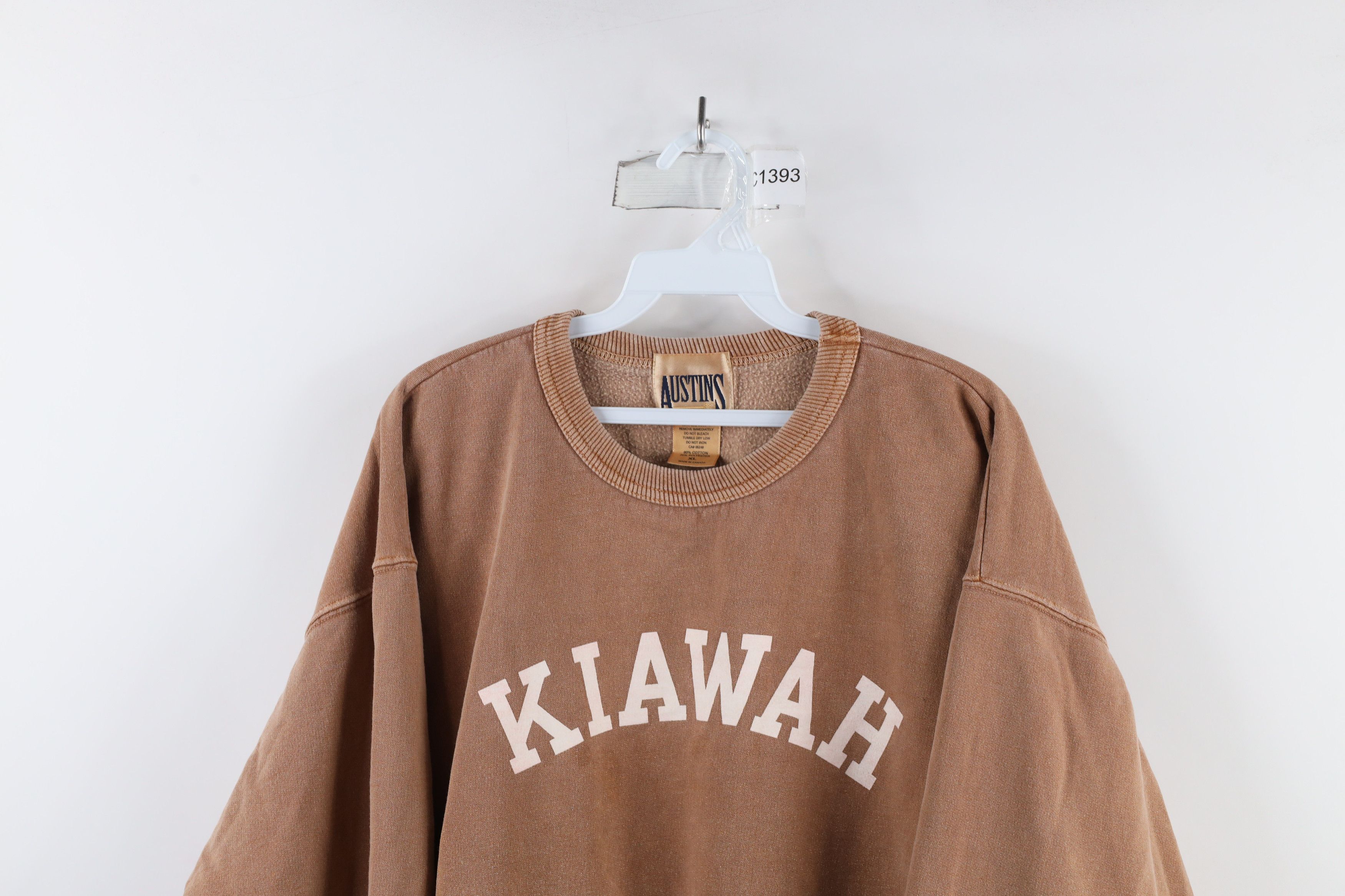 Vintage Vintage 90s Streetwear Dye Baggy Fit Kiawah Sweatshirt Size US XL / EU 56 / 4 - 2 Thumbnail
