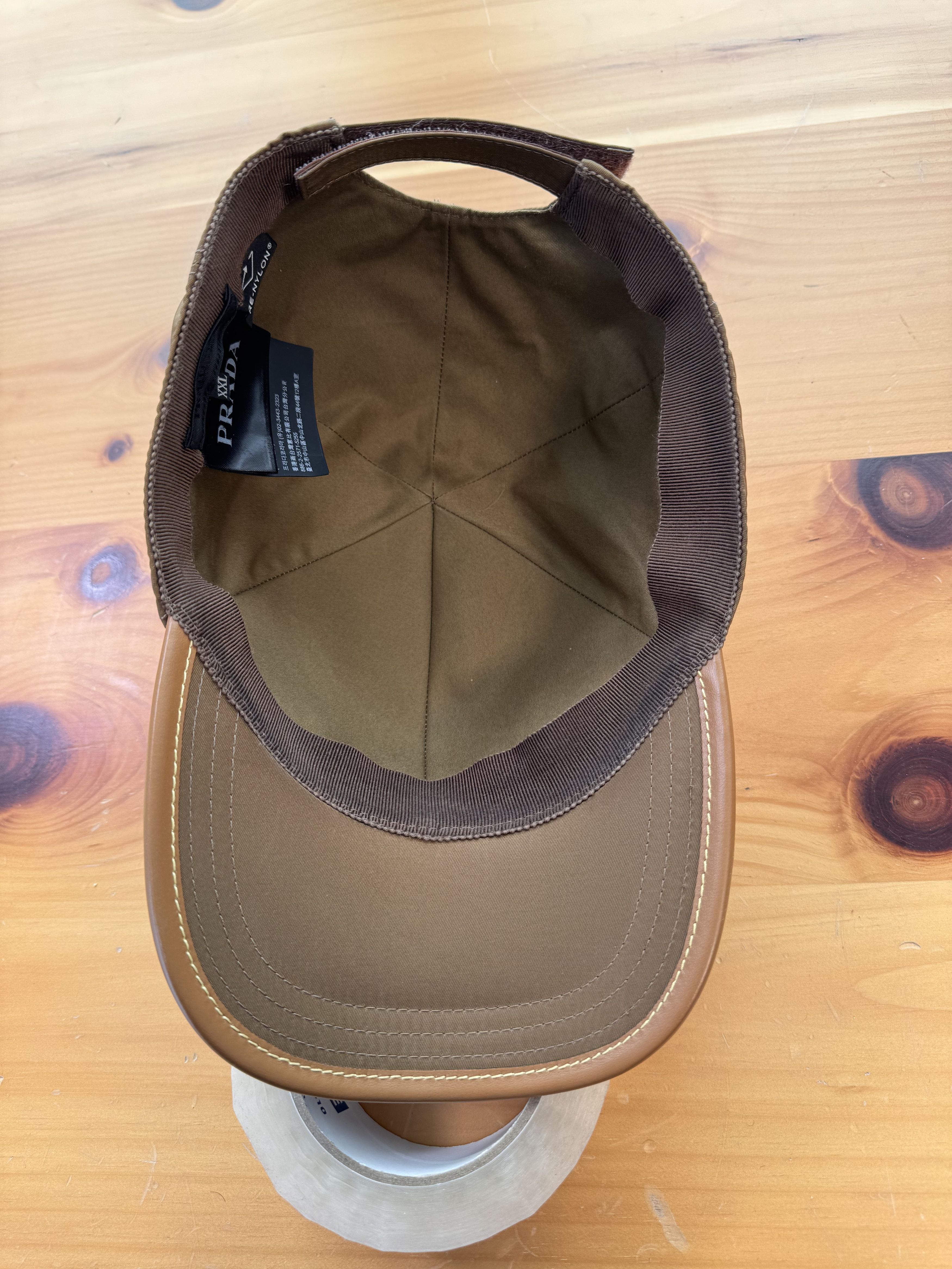 Prada Prada Nylon Leather Trim Hat snapback Size ONE SIZE - 8 Thumbnail