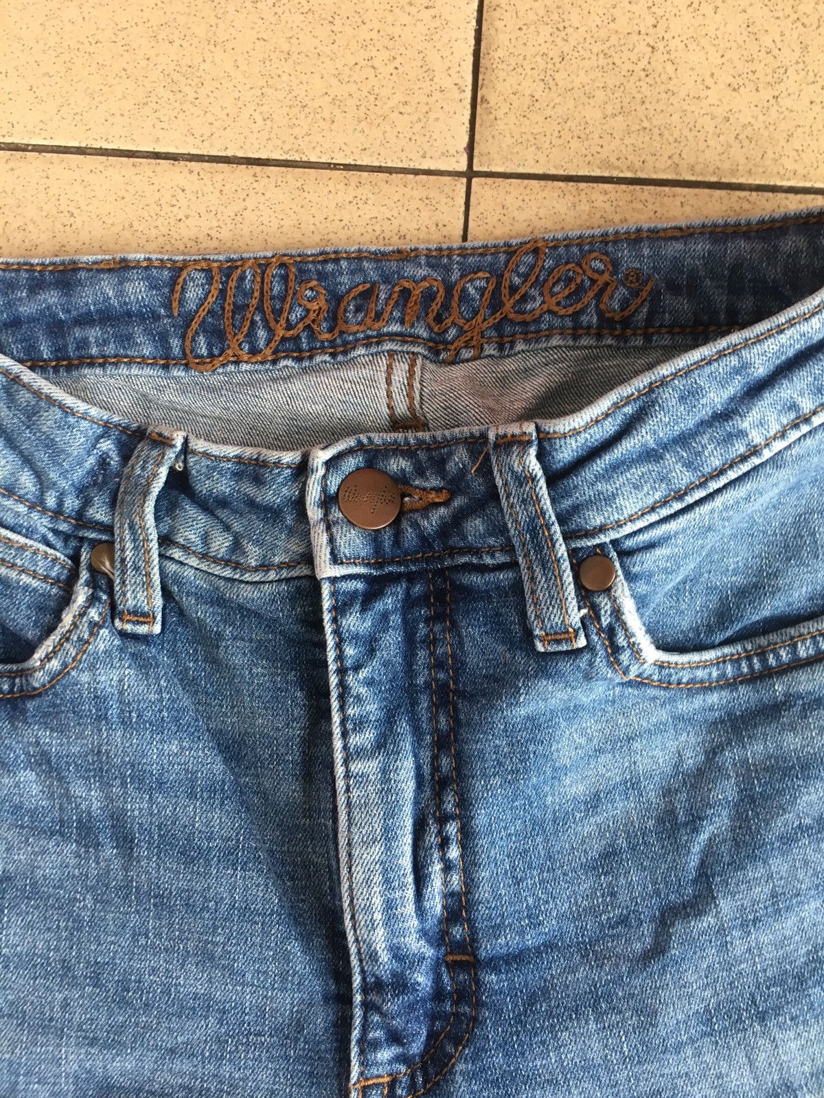 Wrangler Wranglers high rise flare Size 29" - 3 Thumbnail