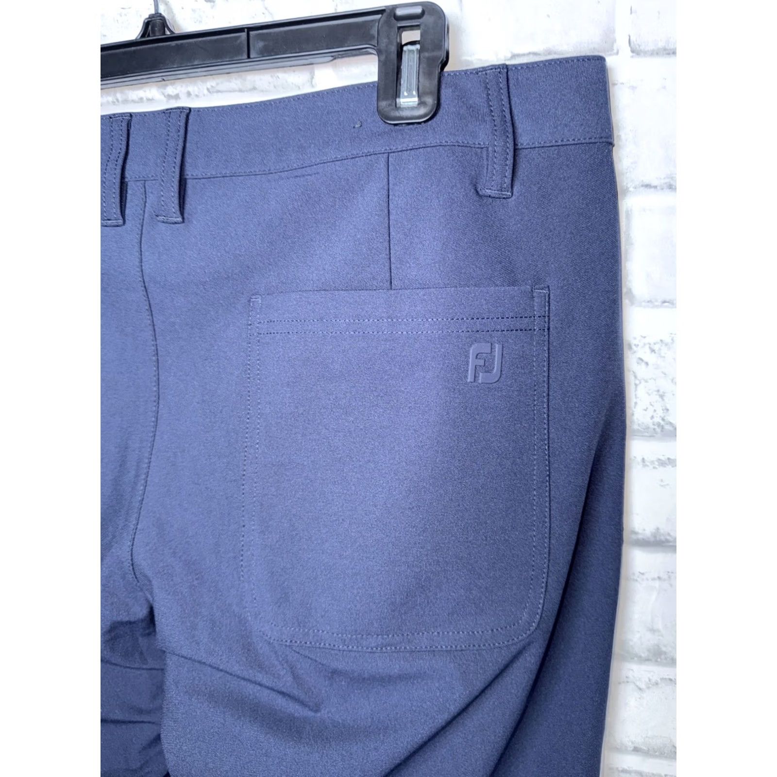 Footjoy FootJoy Golf Pants Mens 34x34 Navy Blue Performance Stretch Travel Size US 34 / EU 50 - 6 Thumbnail