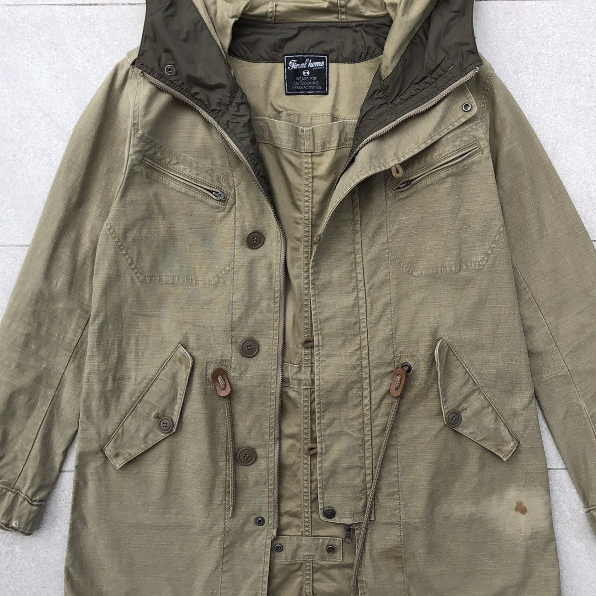 Final Home Vintage Final Home Military Parka Jacket Size US S / EU 44-46 / 1 - 9 Thumbnail