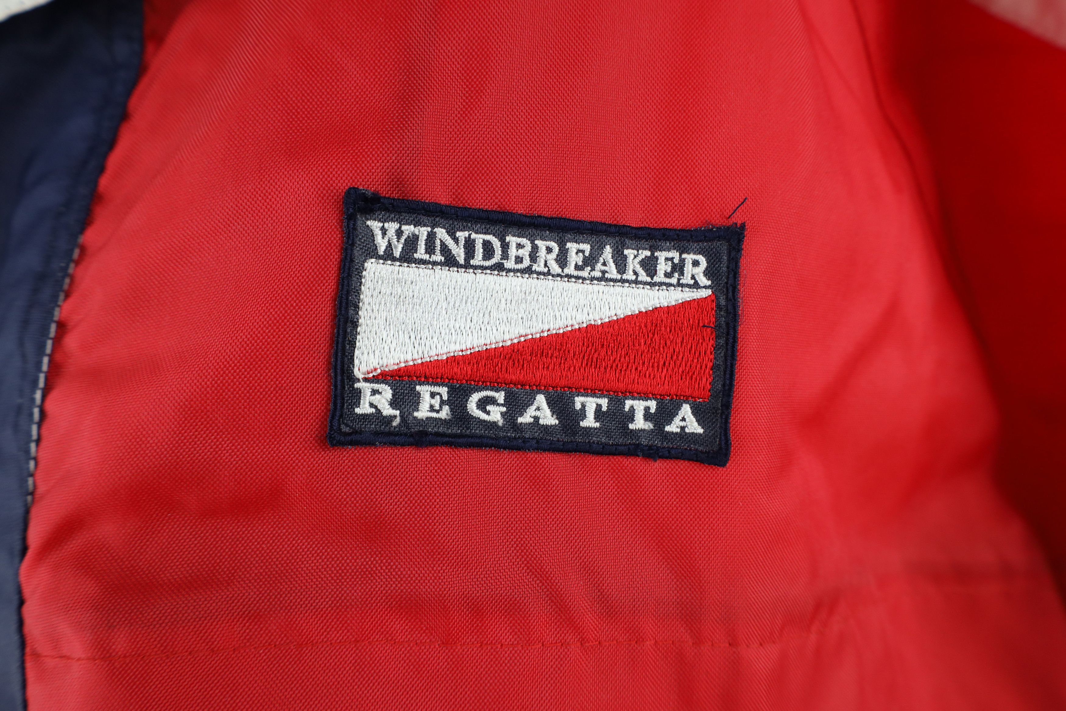 Vintage Vintage 90s Streetwear Block Regatta Boat Windbreaker Jacket Size US L / EU 52-54 / 3 - 6 Thumbnail