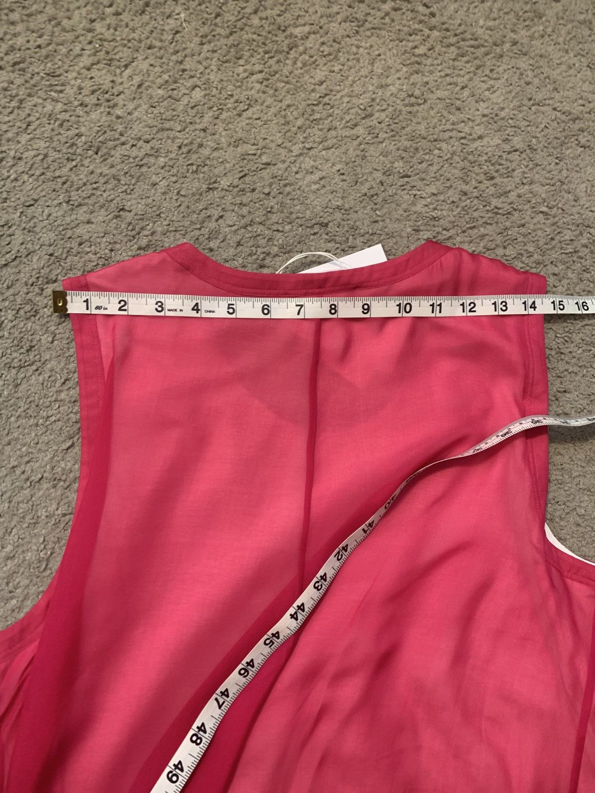 Helmut Lang HELMUT LANG PINK BUBBLE SILK DRESS Size L / US 10 / IT 46 - 16 Thumbnail