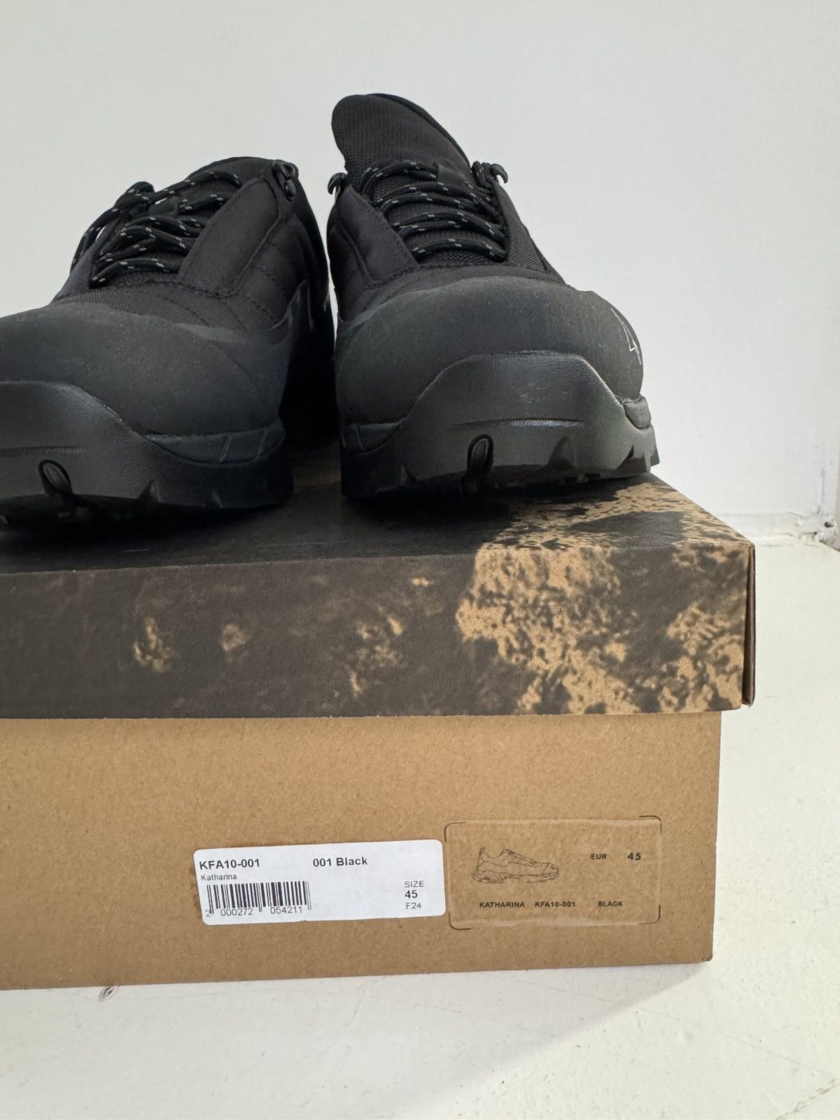 ROA ROA Black Katharina Low-top Shoes Size US 12 / EU 45 - 6 Thumbnail