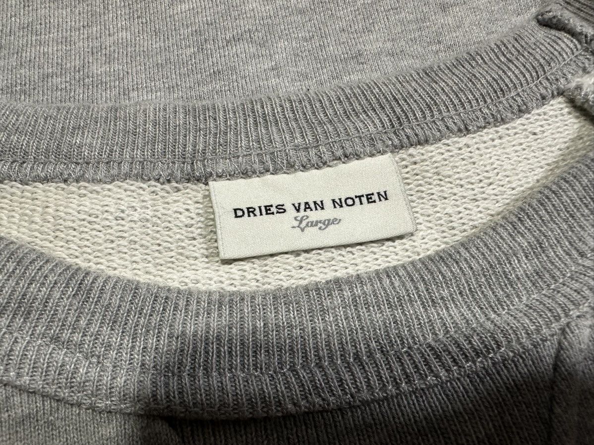 Designer × Dries Van Noten 🔥Archived Vintage Dries Van Noten Crewneck Sweater Oversized Size US L / EU 52-54 / 3 - 6 Thumbnail