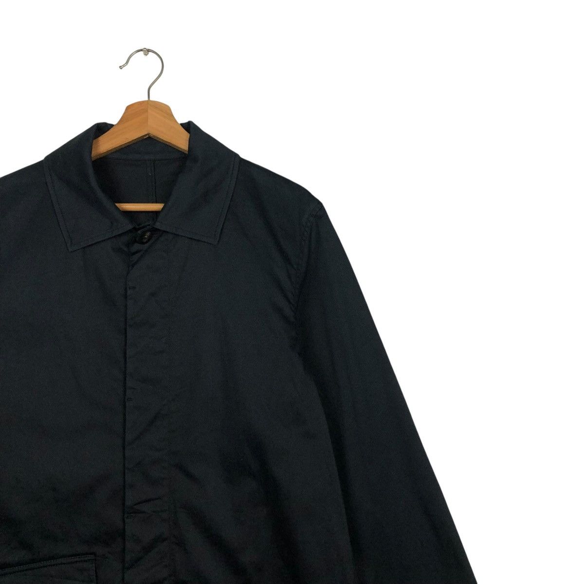 Japanese Brand 🔥ICONIC BLACK WORKER CHORE JACKET MR. JUNKO ISSEY MIYAKE Size US M / EU 48-50 / 2 - 8 Thumbnail