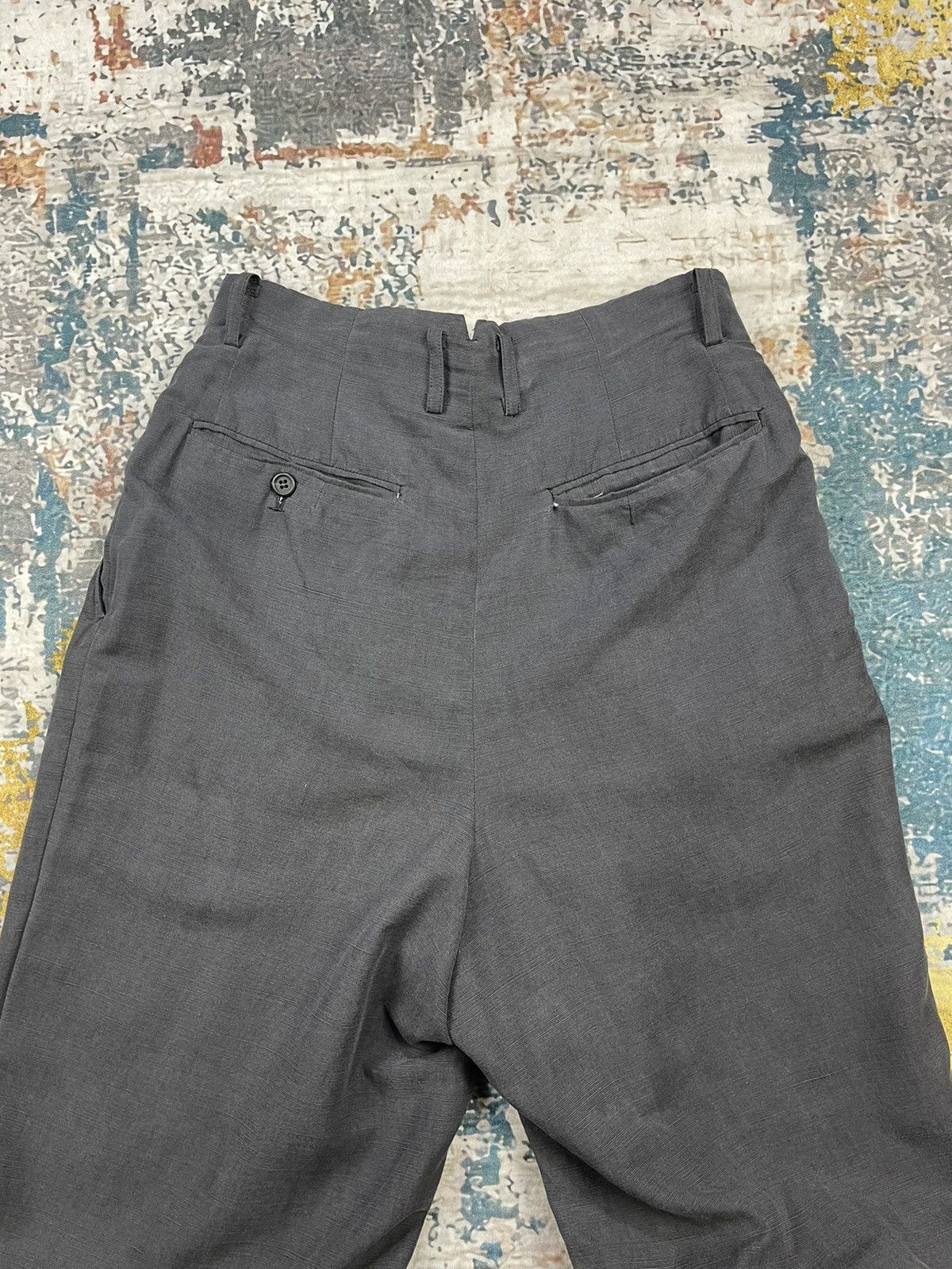 Tete Homme Vintage Tete Homme Katoh Kazutaka Rayon Wide Pants Size US 28 / EU 44 - 8 Thumbnail