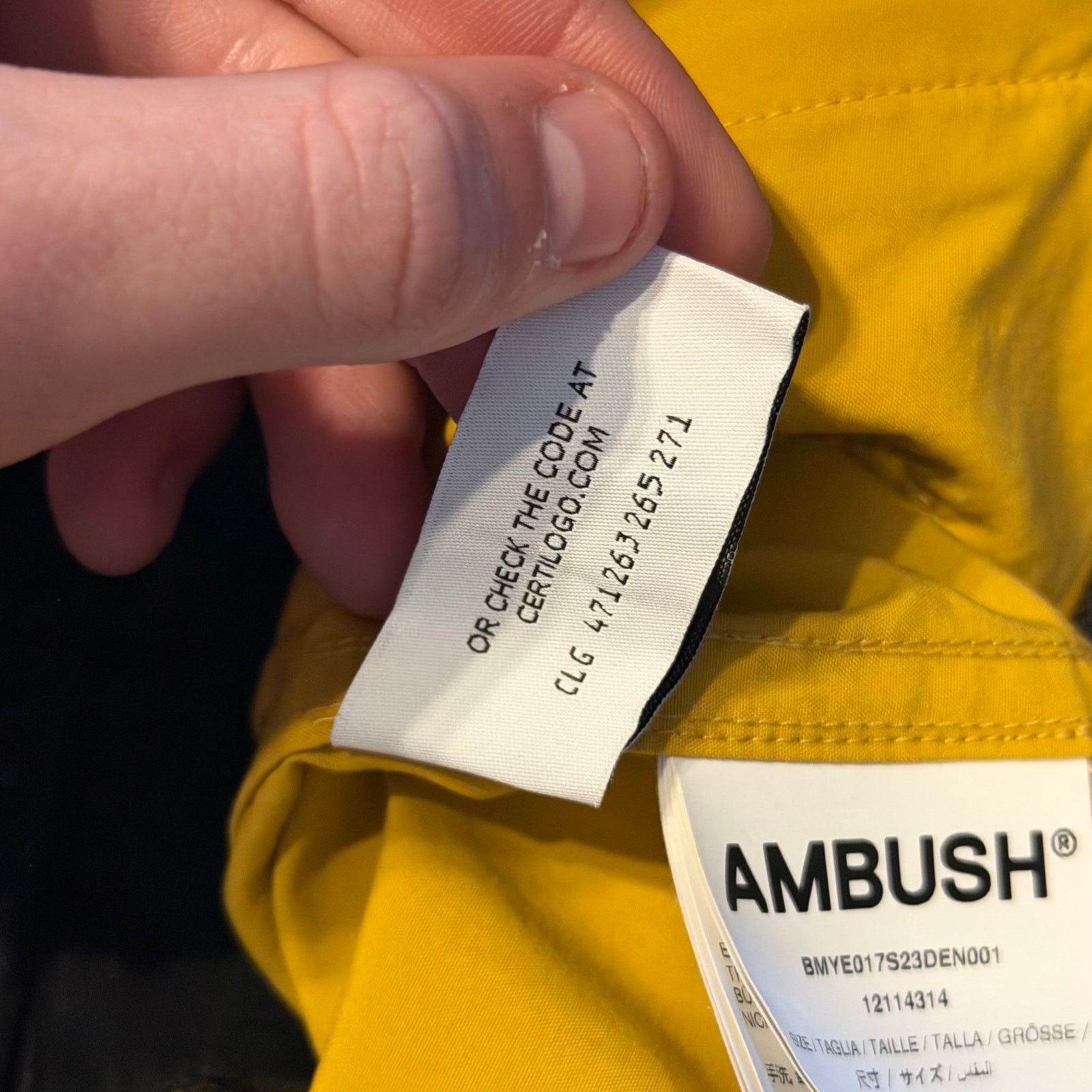 Ambush Design Ambush Hybrid Denim & Nylon Jacket Size S / US 4 / IT 40 - 5 Thumbnail