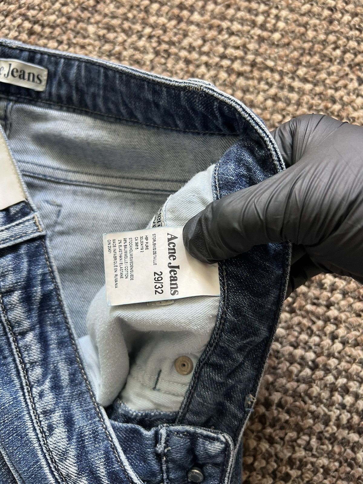 Acne Studios Acne Studios Jeans Vintage Y2K Opium Pants Size US 29 - 14 Thumbnail