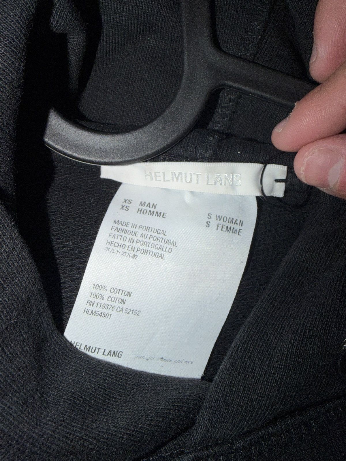 Helmut Lang Helmut Lang Hoodie Size US M / EU 48-50 / 2 - 2 Thumbnail