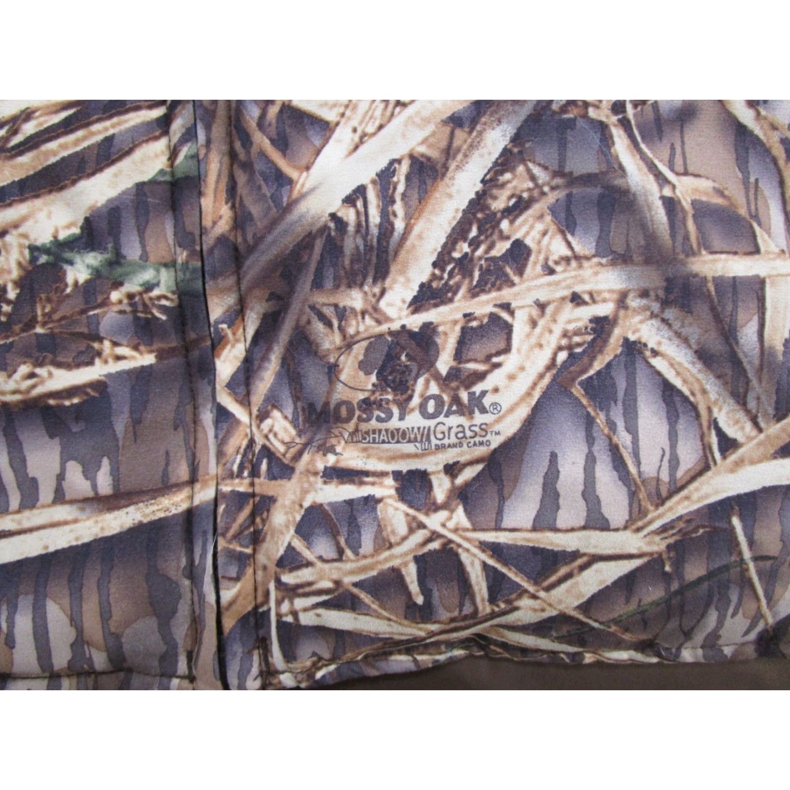 Vintage Gamehide Mossy Oak Shadow Grass Camouflage Puffer Down Fill Vest Men's L Size US L / EU 52-54 / 3 - 3 Thumbnail