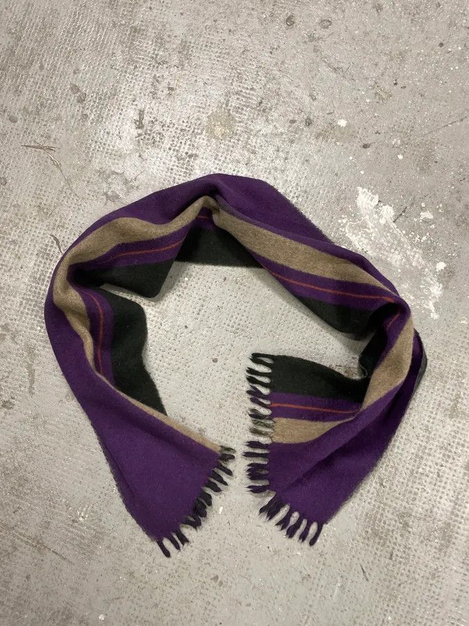 Prada AW2007 Prada Multicolored Cashmere Scarf Size ONE SIZE - 4 Thumbnail