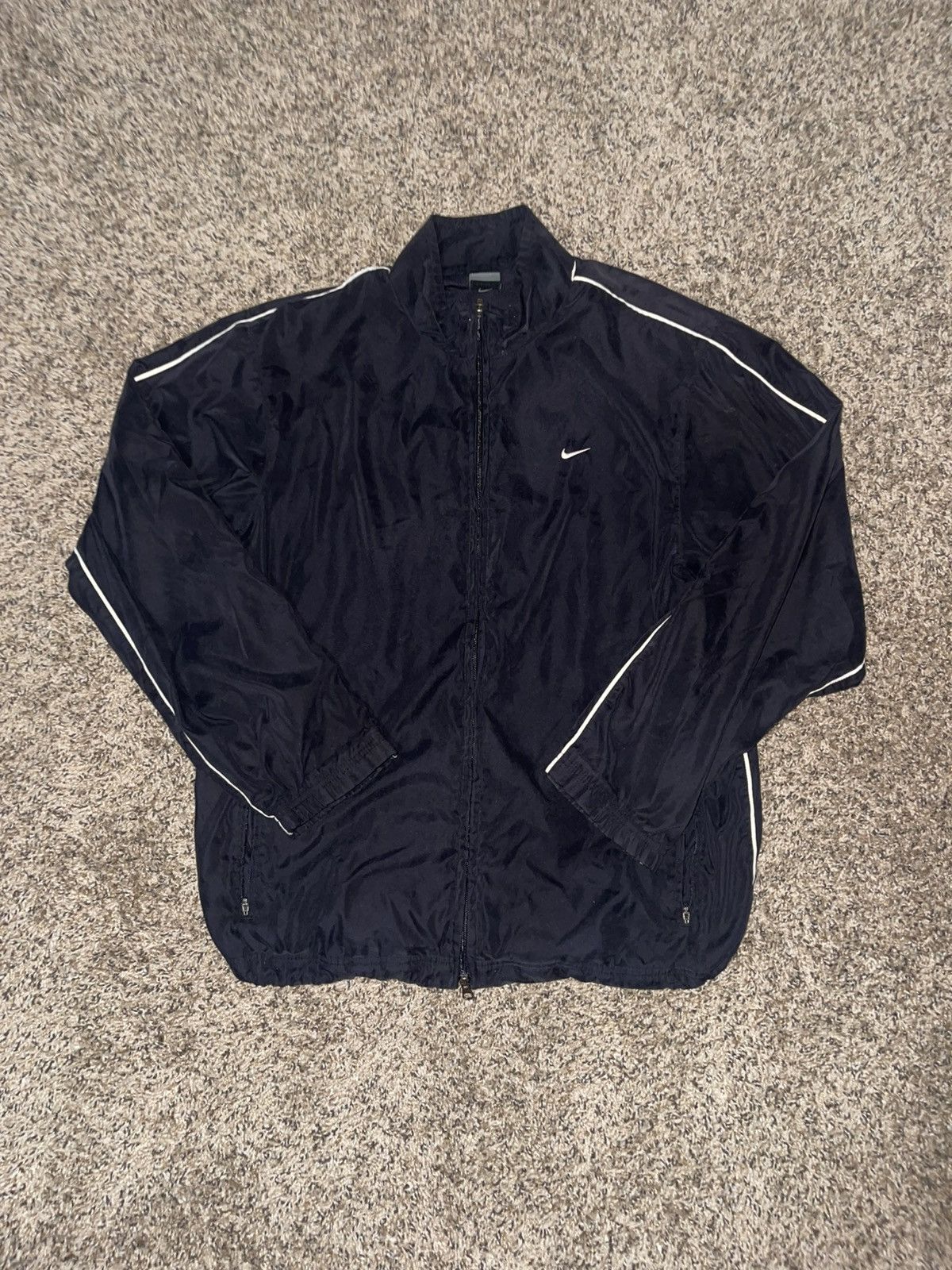 Nike Vintage Nike Zip Up Size US L / EU 52-54 / 3 - 1 Thumbnail
