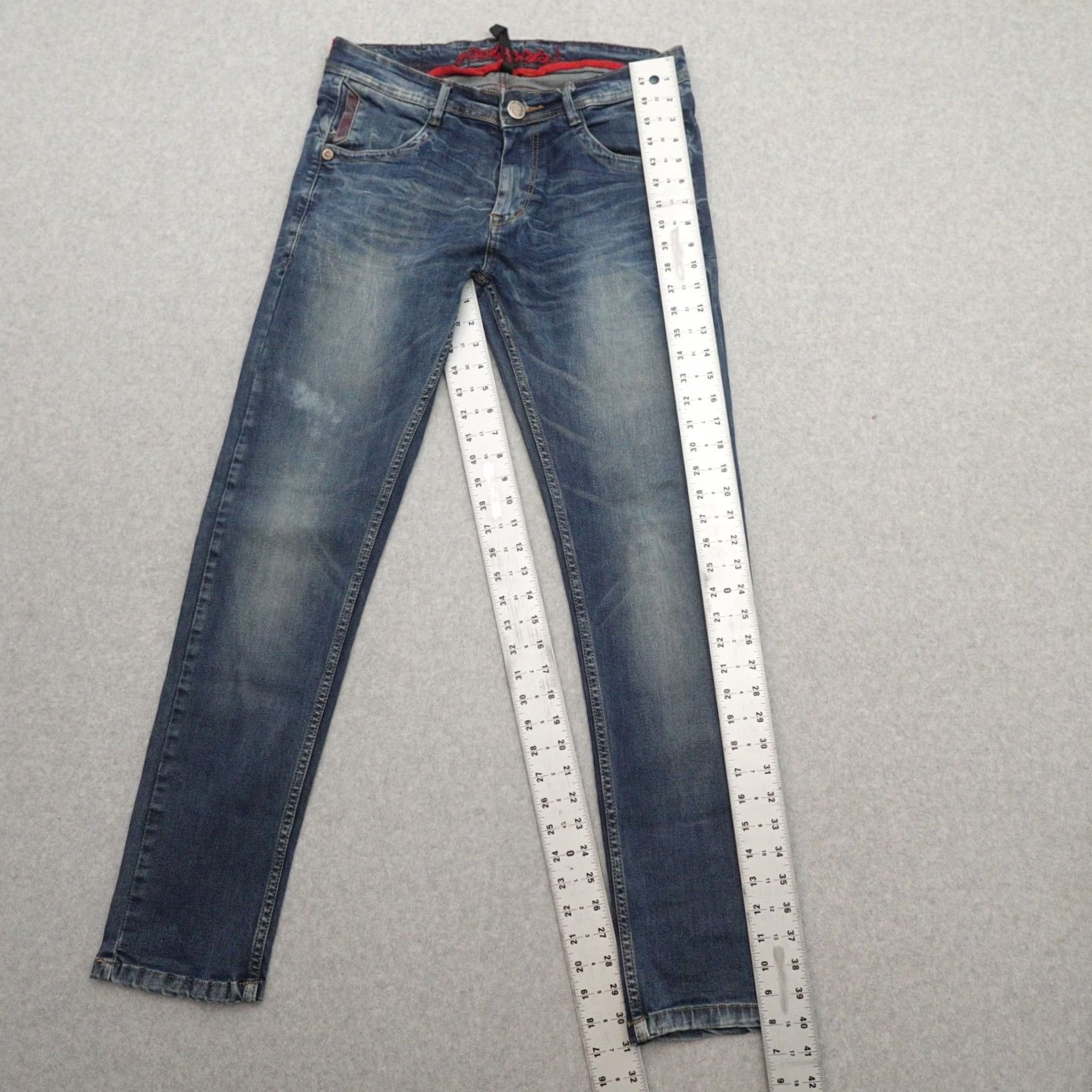 Levi's Levi’s RedLoop Jeans Men’s 34 (34X31) Medium Blue Straight Denim Shirt? Size US 34 / EU 50 - 3 Thumbnail