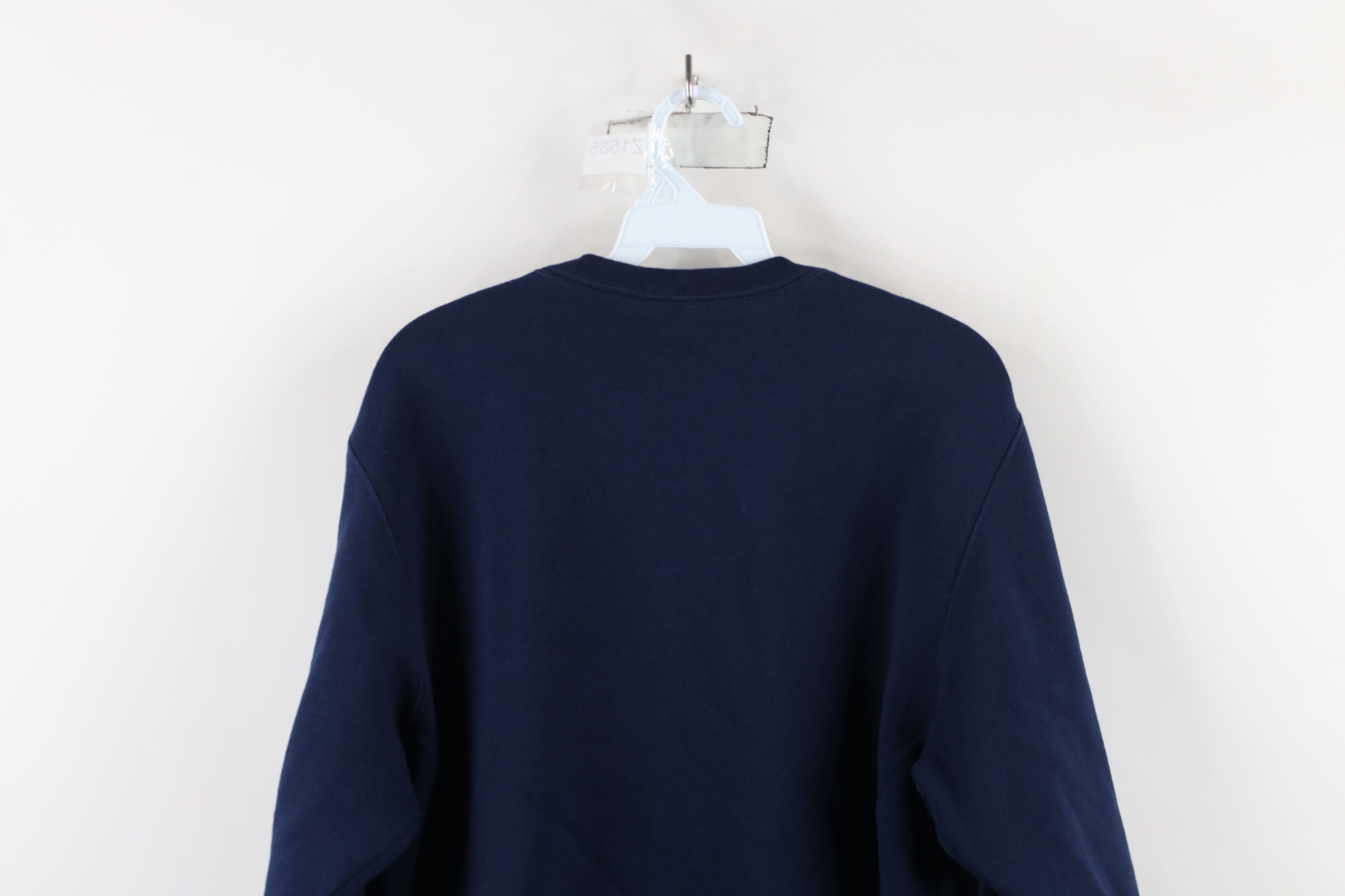 Russell Athletic × Vintage Vintage 90s Russell Athletic Blank Crewneck Sweatshirt Blue Size US M / EU 48-50 / 2 - 9 Thumbnail
